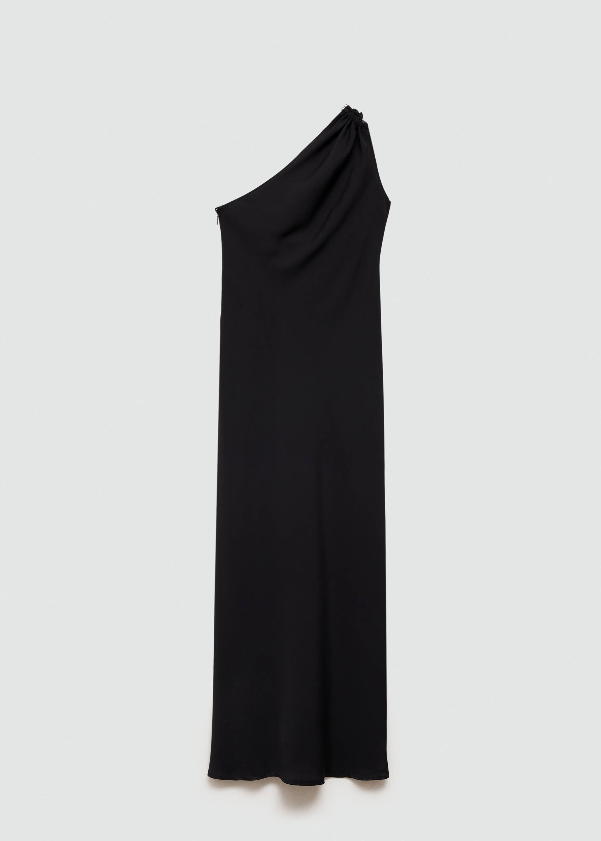 Robe asymétrique détails drapés - Article sans modèle
