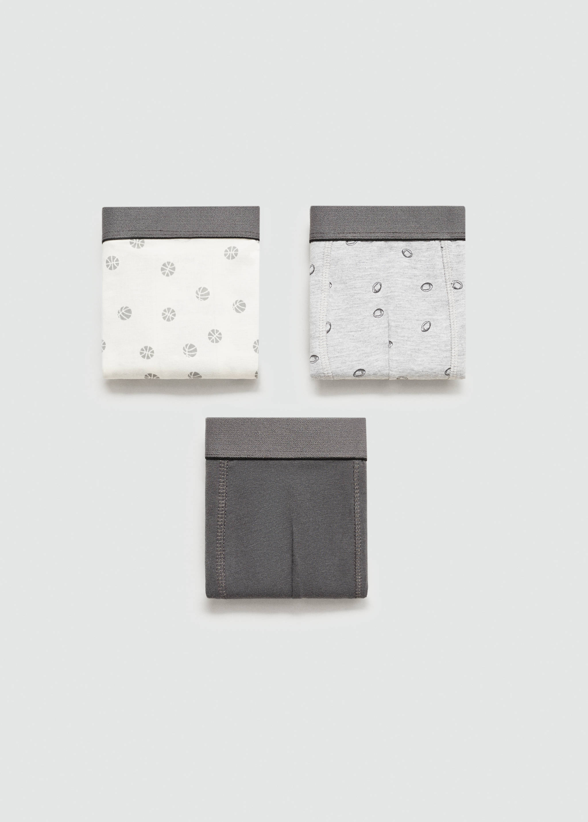 Balení 3 ks kombinované boxerky - Zboží bez modelu