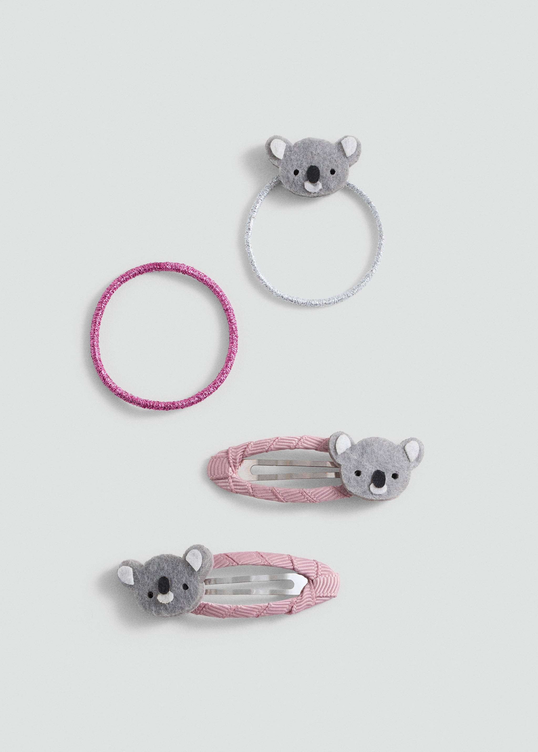 Souprava sponek a gumiček do vlasů - Zboží bez modelu