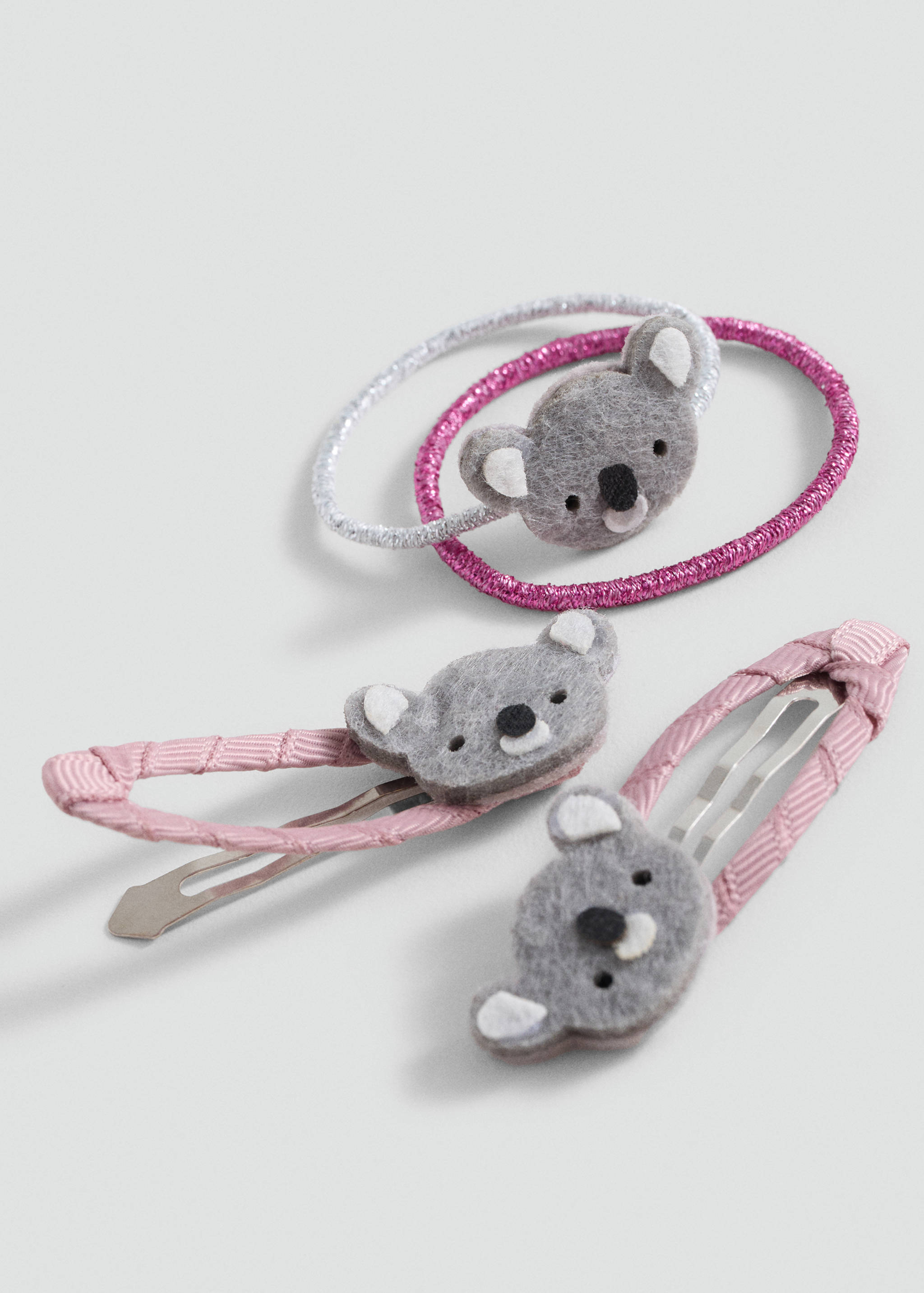 Souprava sponek a gumiček do vlasů - Detail zboží 1