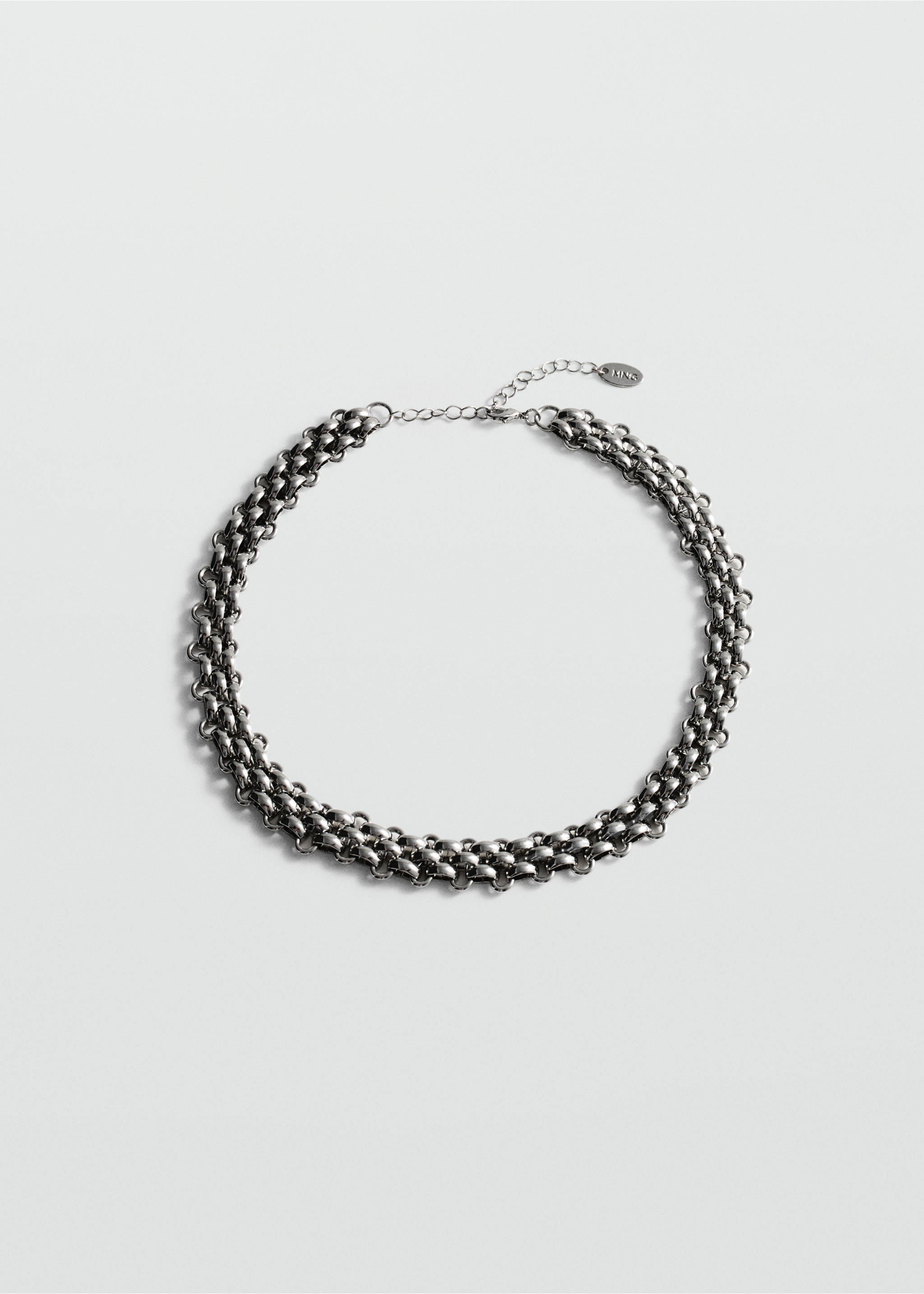 Link necklace - Article without model, Silver. Ref: 77014057-00.