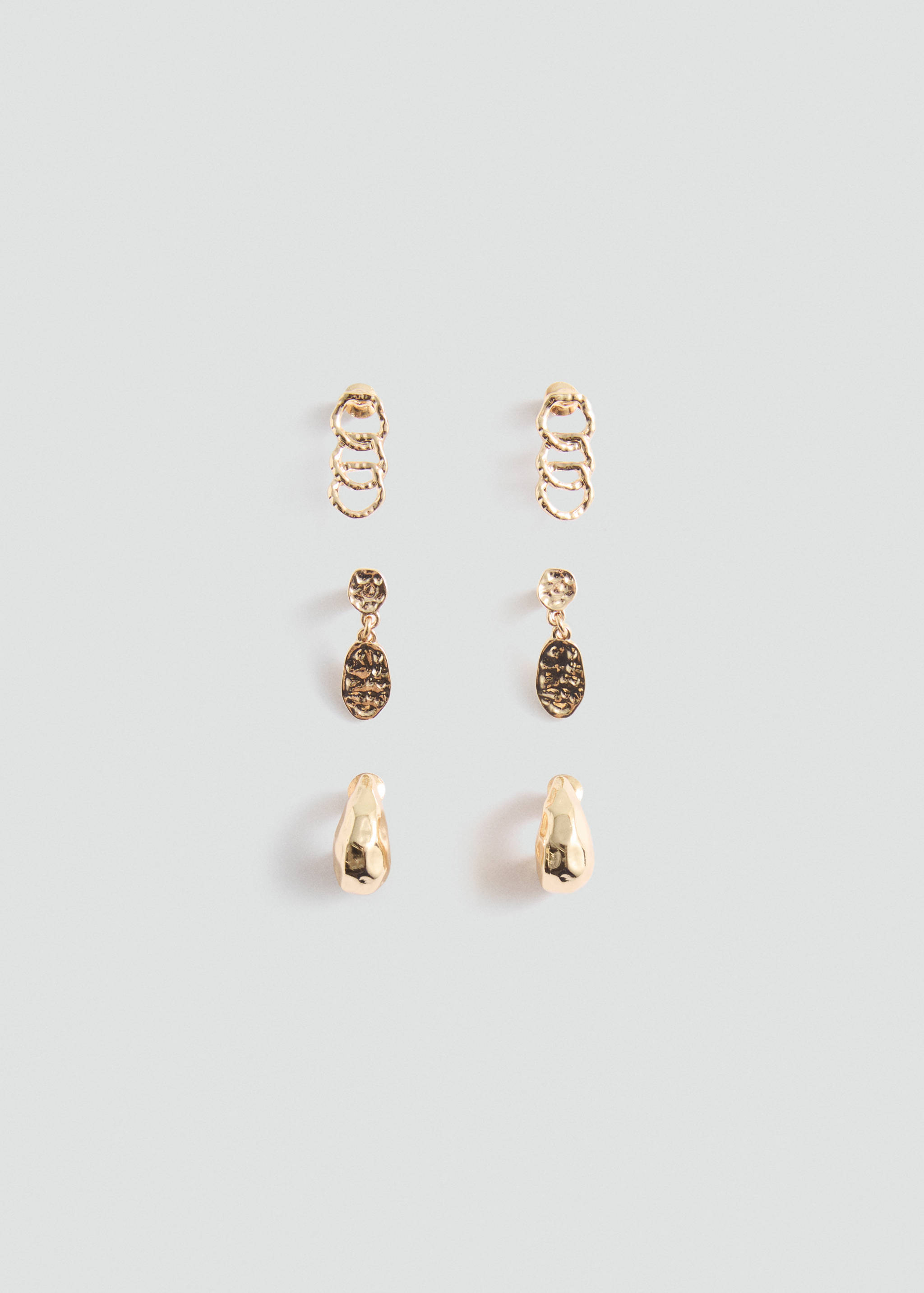 Pack of 3 earrings - Article without model