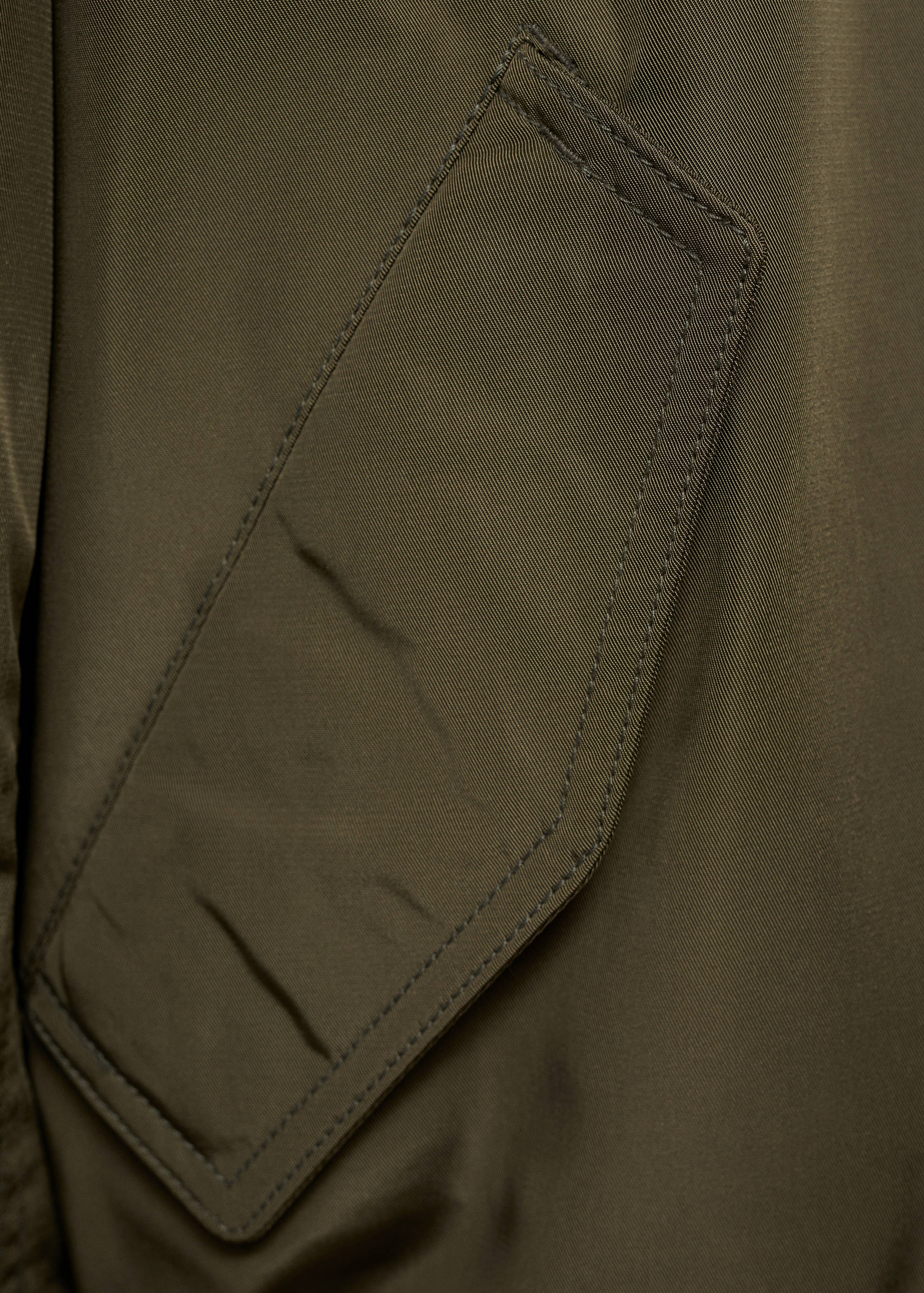 Quilted water-repellent bomber jacket - Details of the article 0