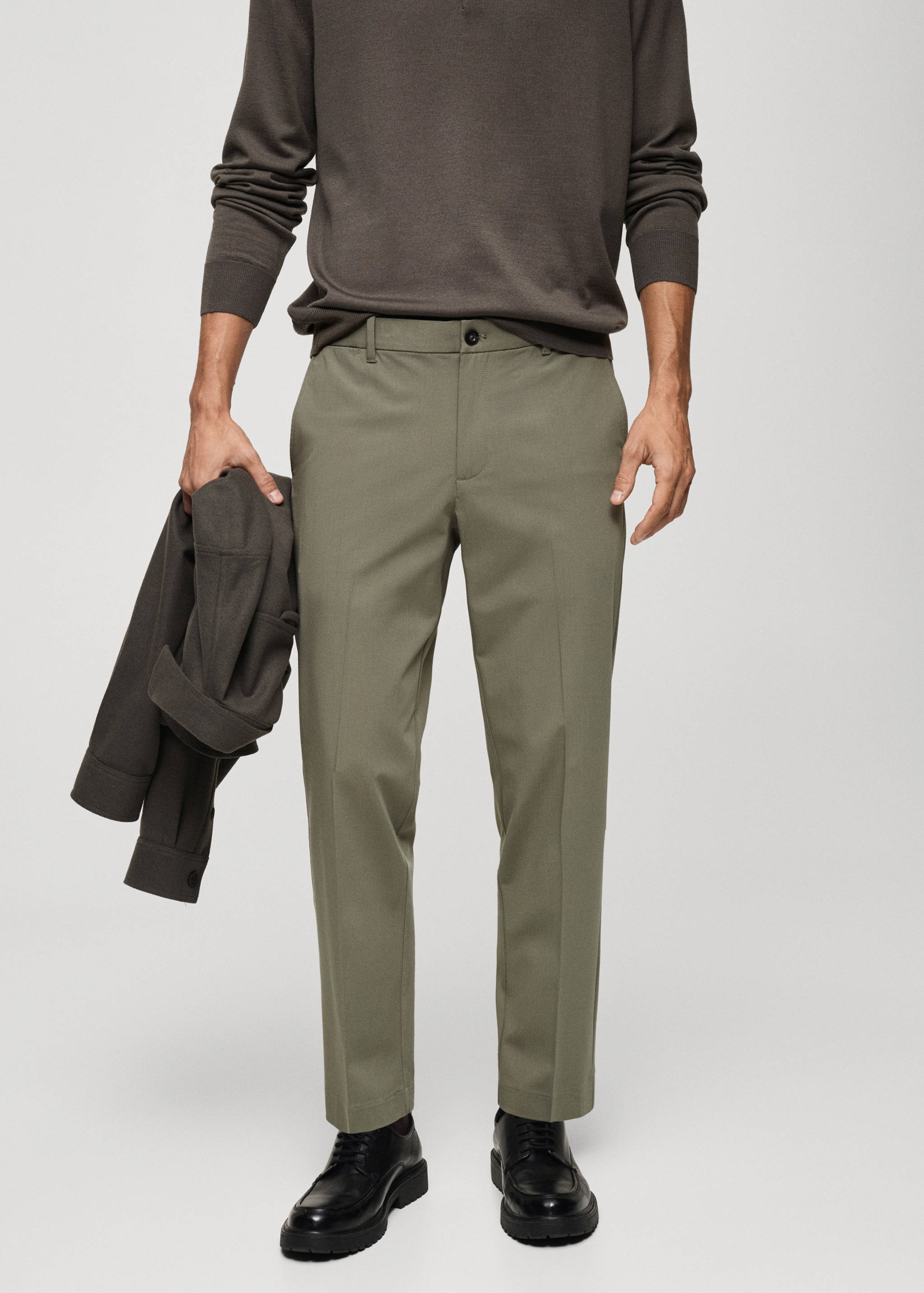 Παντελόνι slim fit comfort stretch - Μεσαίο πλάνο