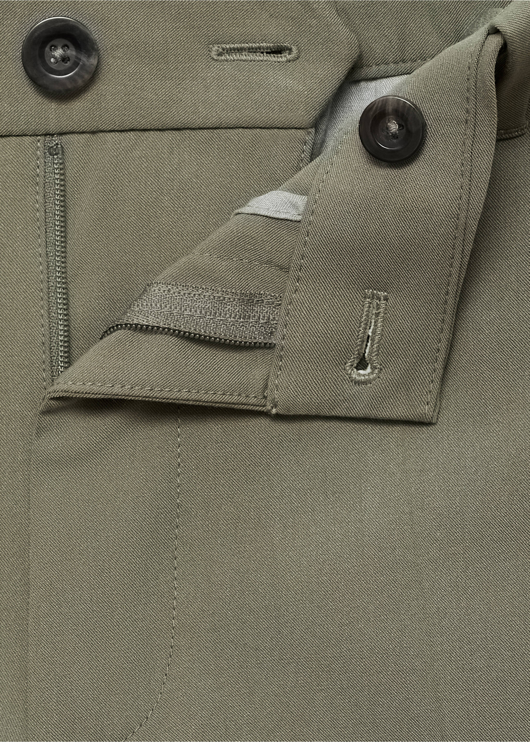 Pantalon slim-fit comfort stretch - Détail de l'article 0, Vert pastel. Ref: 77014436-00.