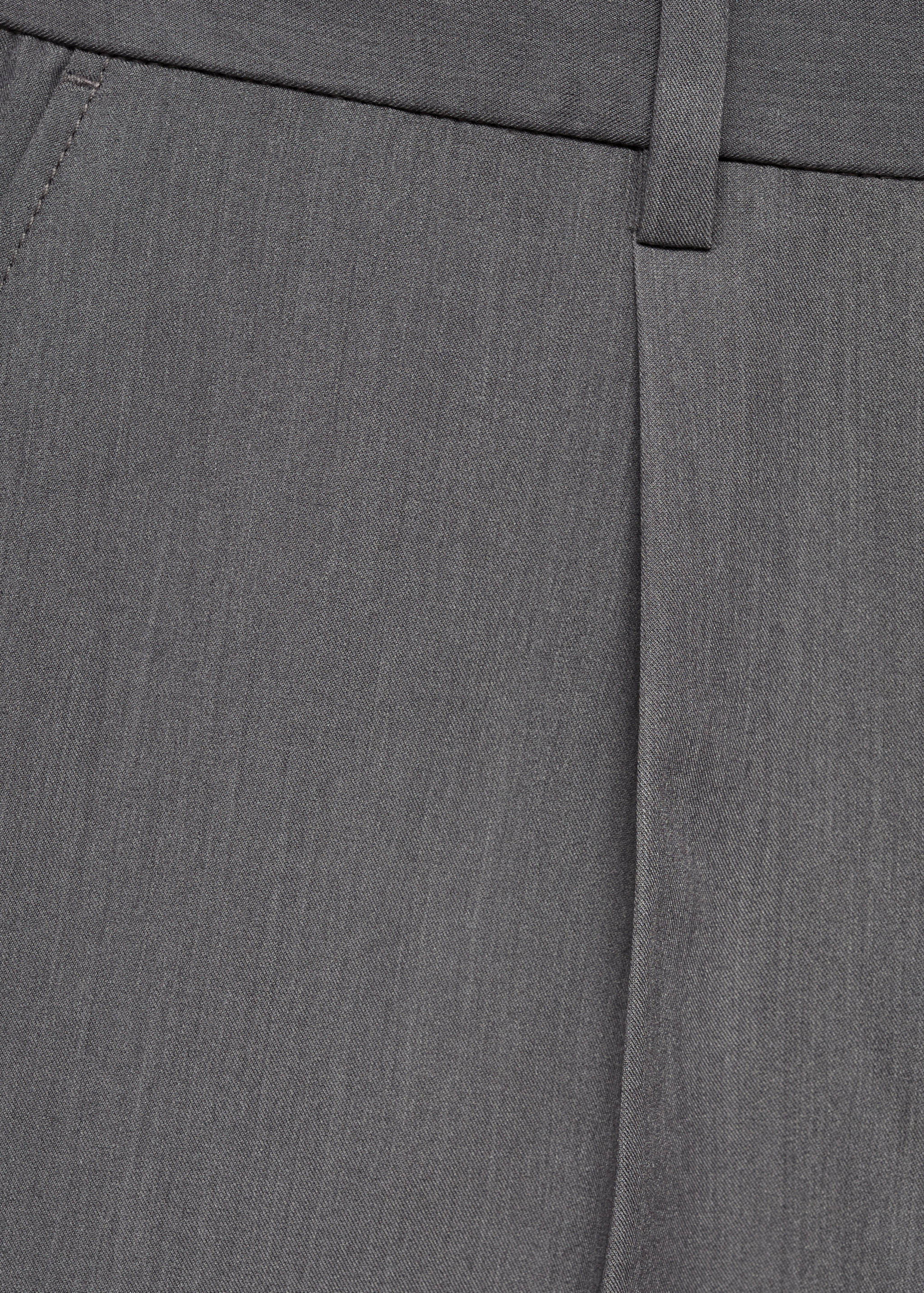 Fließende Regular Fit-Bundfaltenhose - Detail des Artikels 0