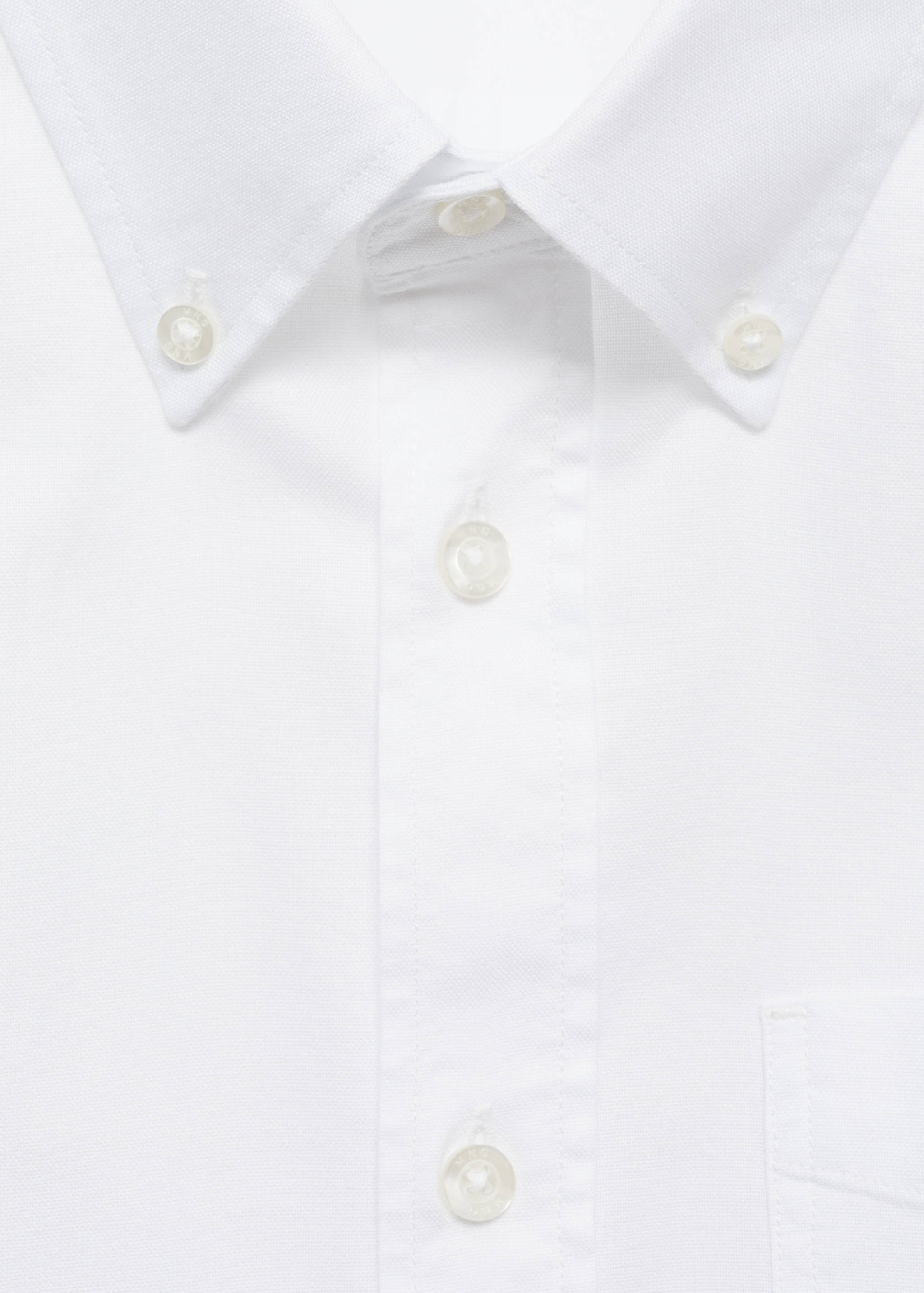 Regular Fit-Hemd aus Oxfordgewebe - Detail des Artikels 8