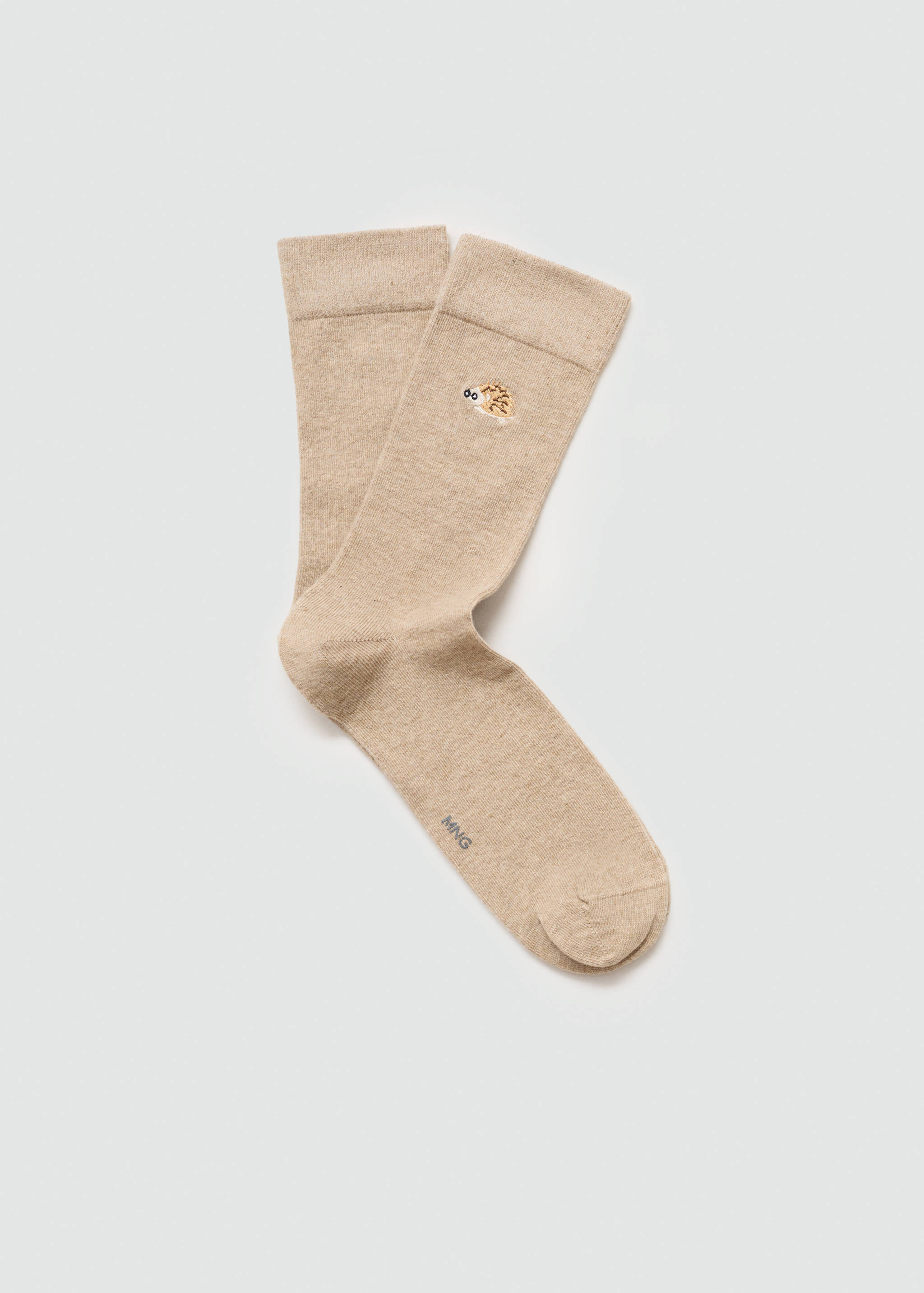 Calcetines algodón bordado erizo - Artículo sin modelo