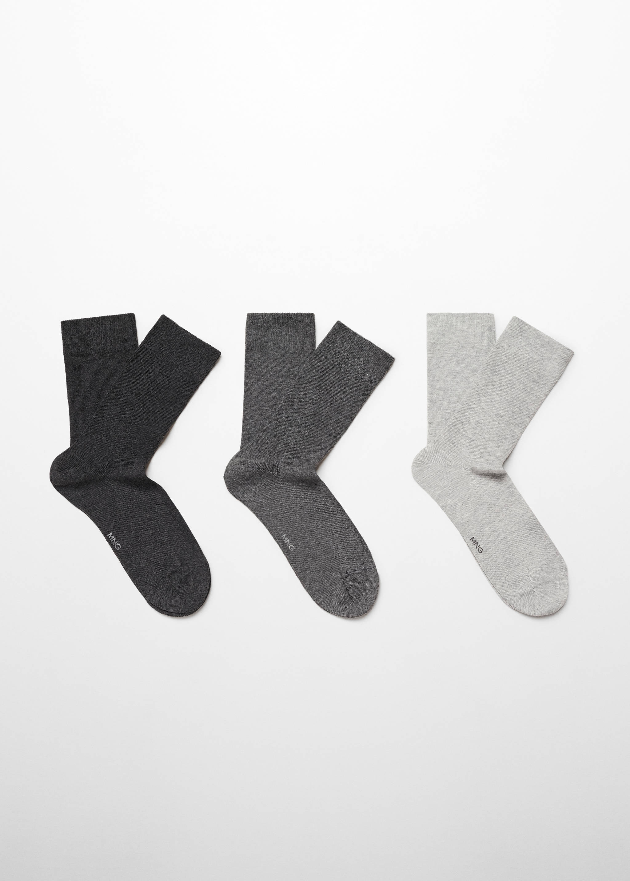 3-er Pack Baumwollsocken - Artikel ohne Model