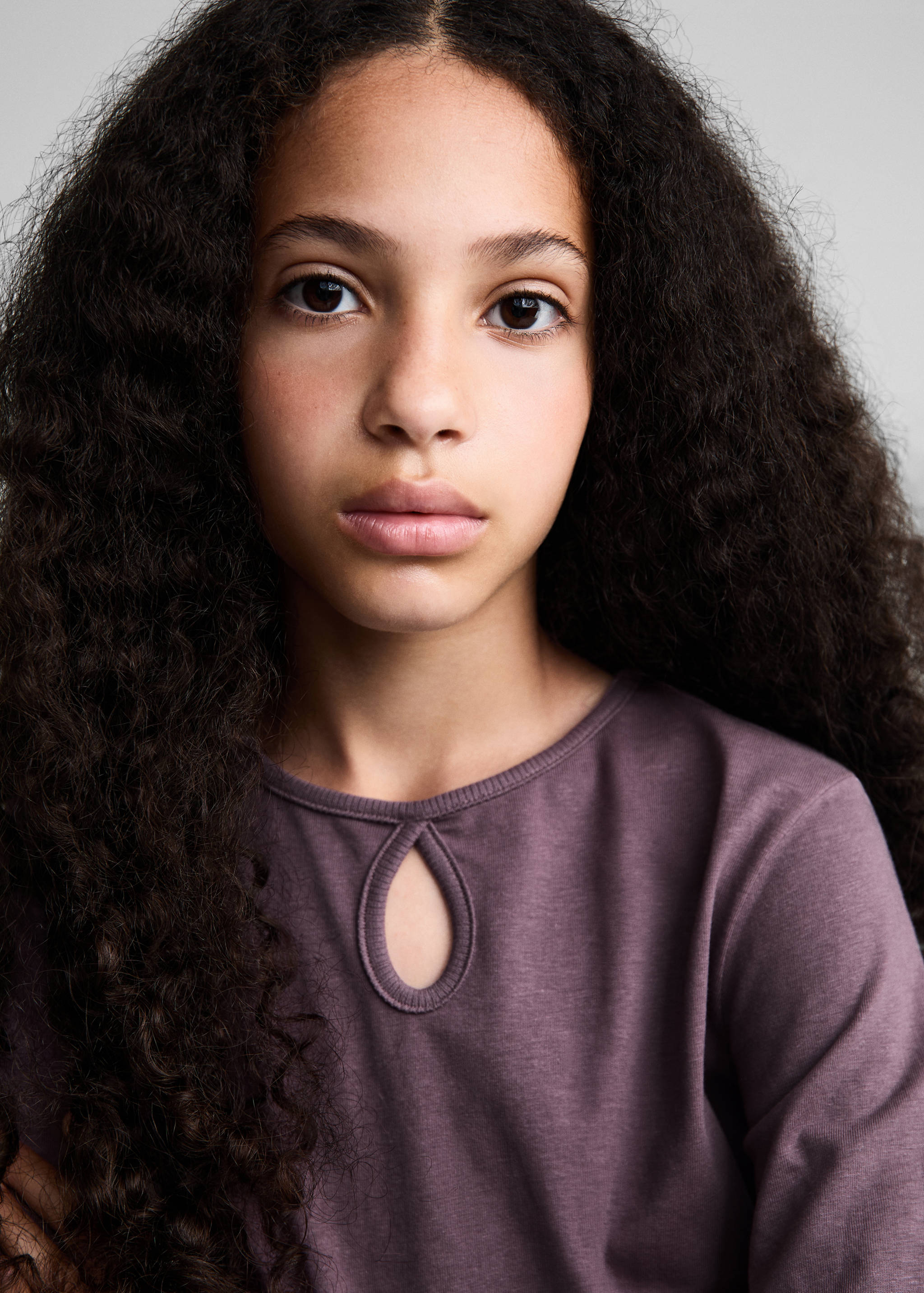 Long sleeve cotton t-shirt - Details of the article 1