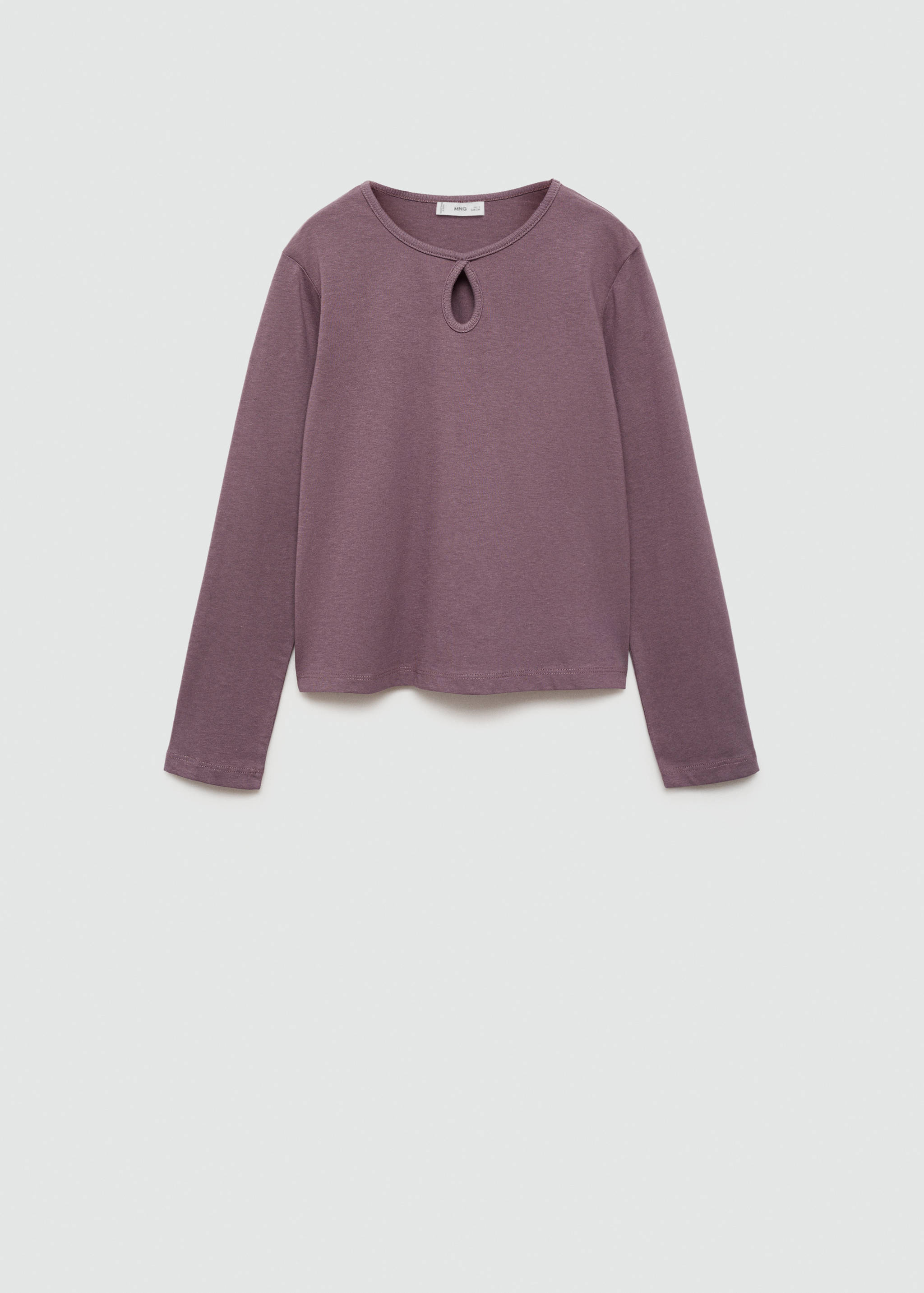 Long sleeve cotton t-shirt - Article without model