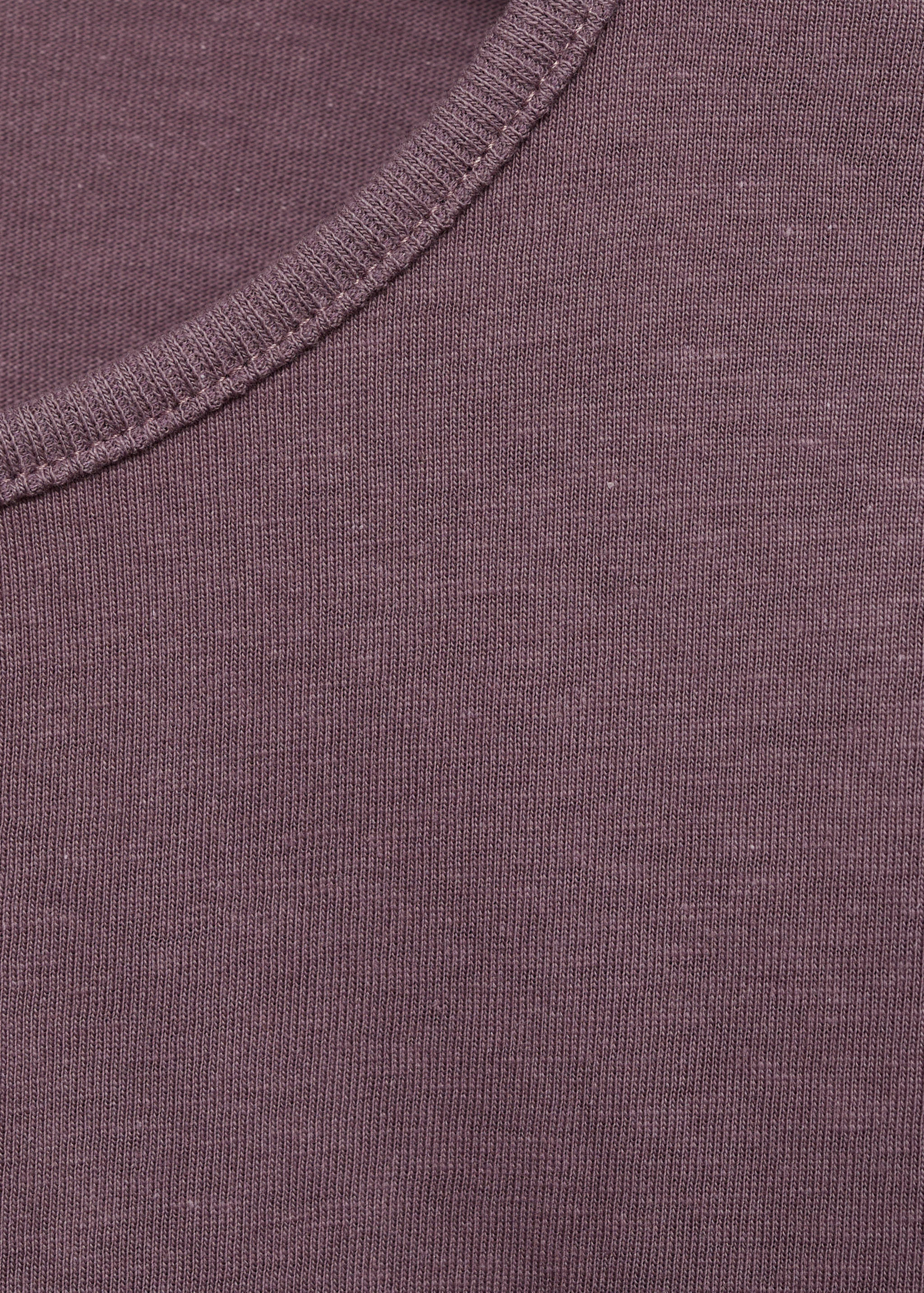 Long sleeve cotton t-shirt - Details of the article 0