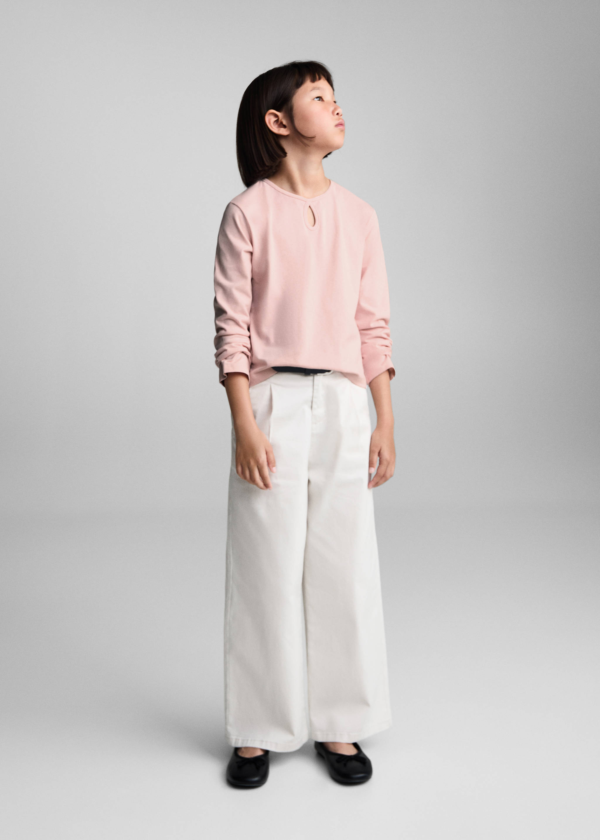 Long sleeve cotton t-shirt - General plane