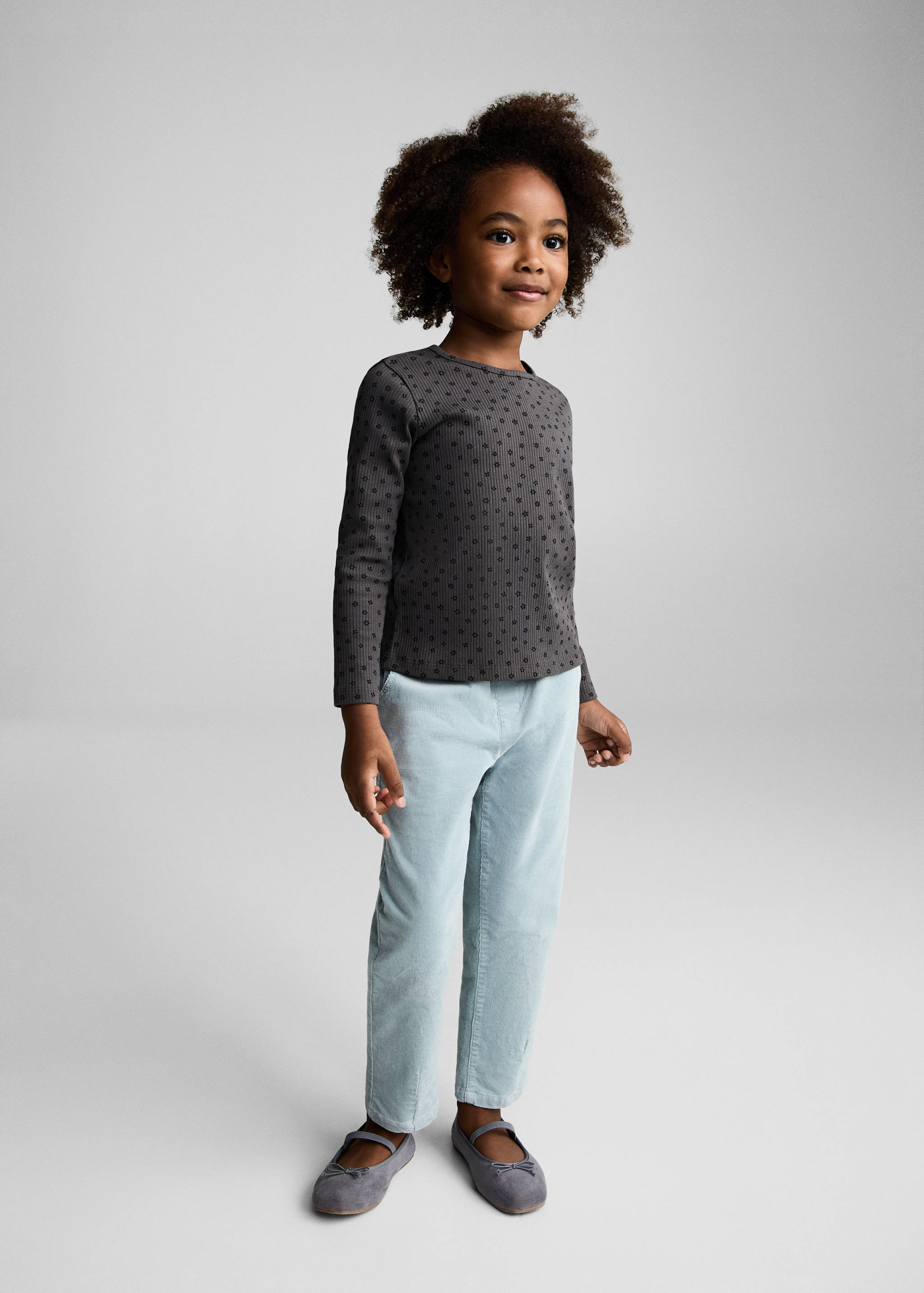 Floral print T-shirt - General plane