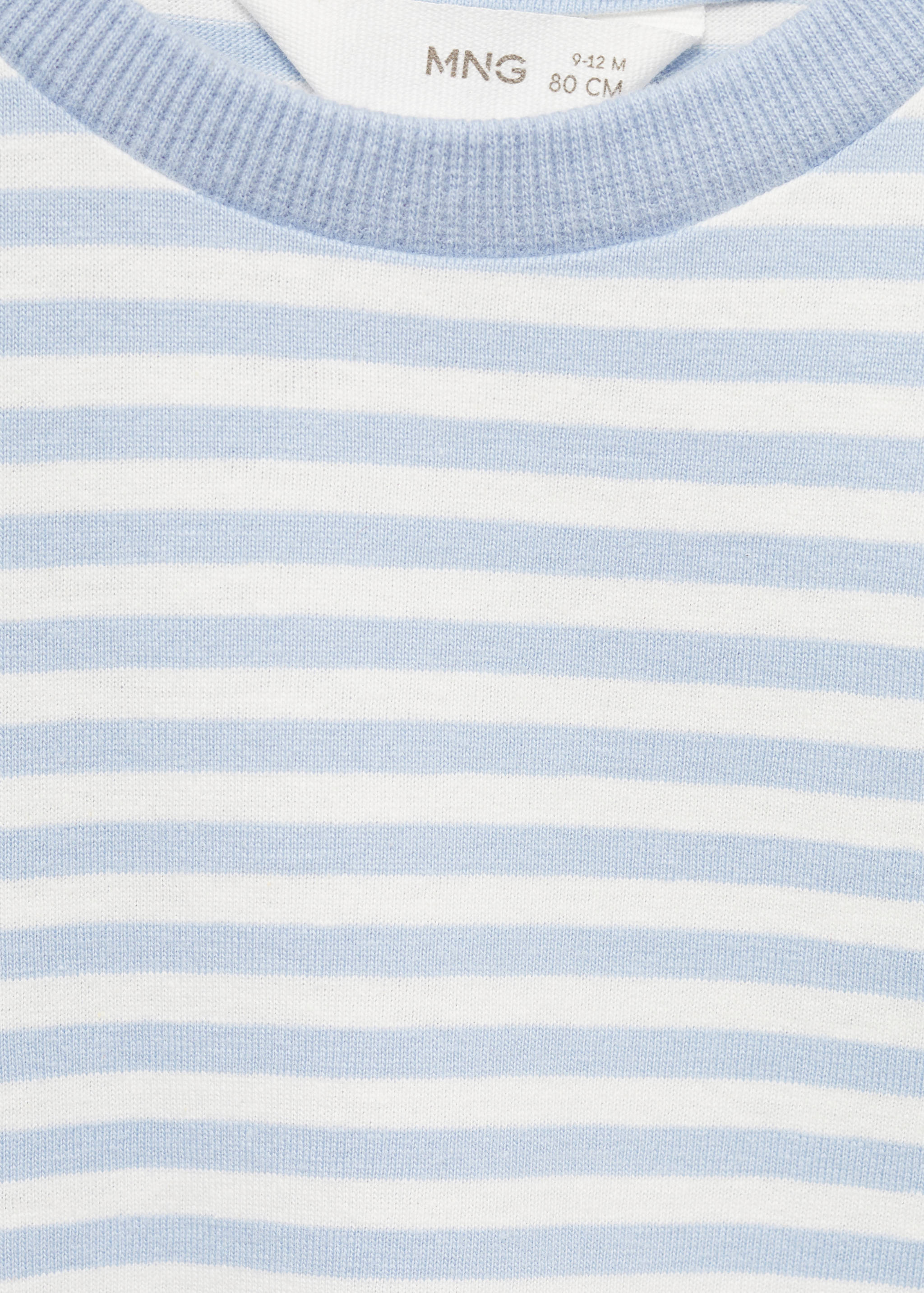 Striped cotton T-shirt - Details of the article 8