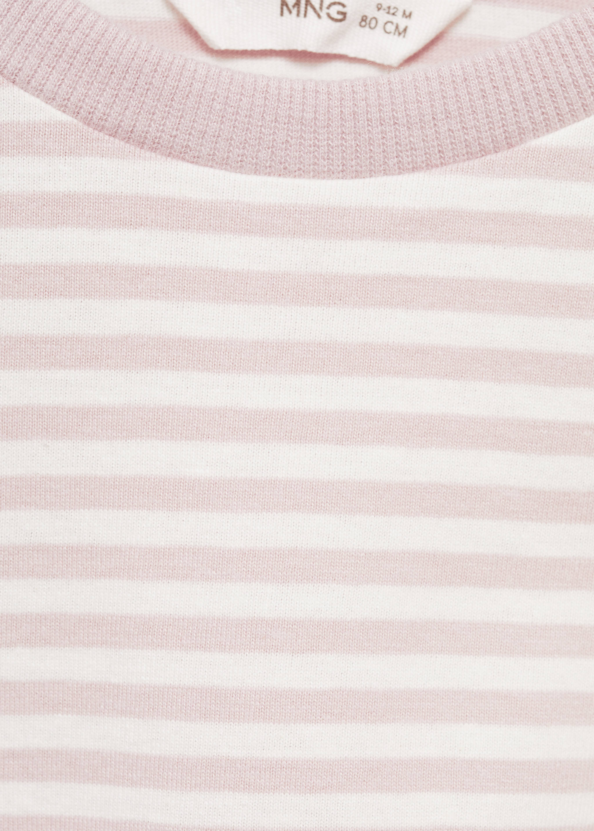 Striped cotton T-shirt - Details of the article 8