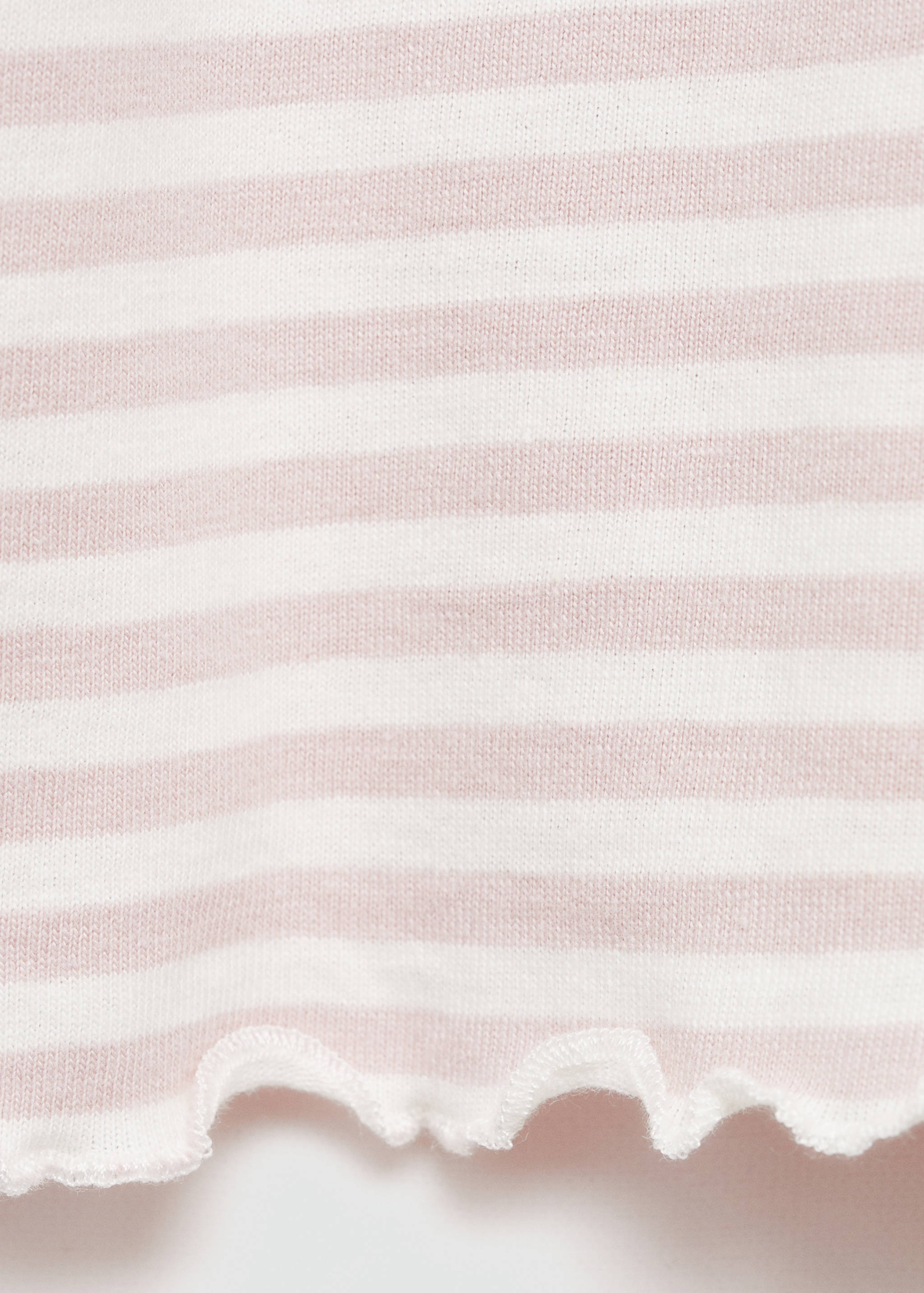 Striped cotton T-shirt - Details of the article 0