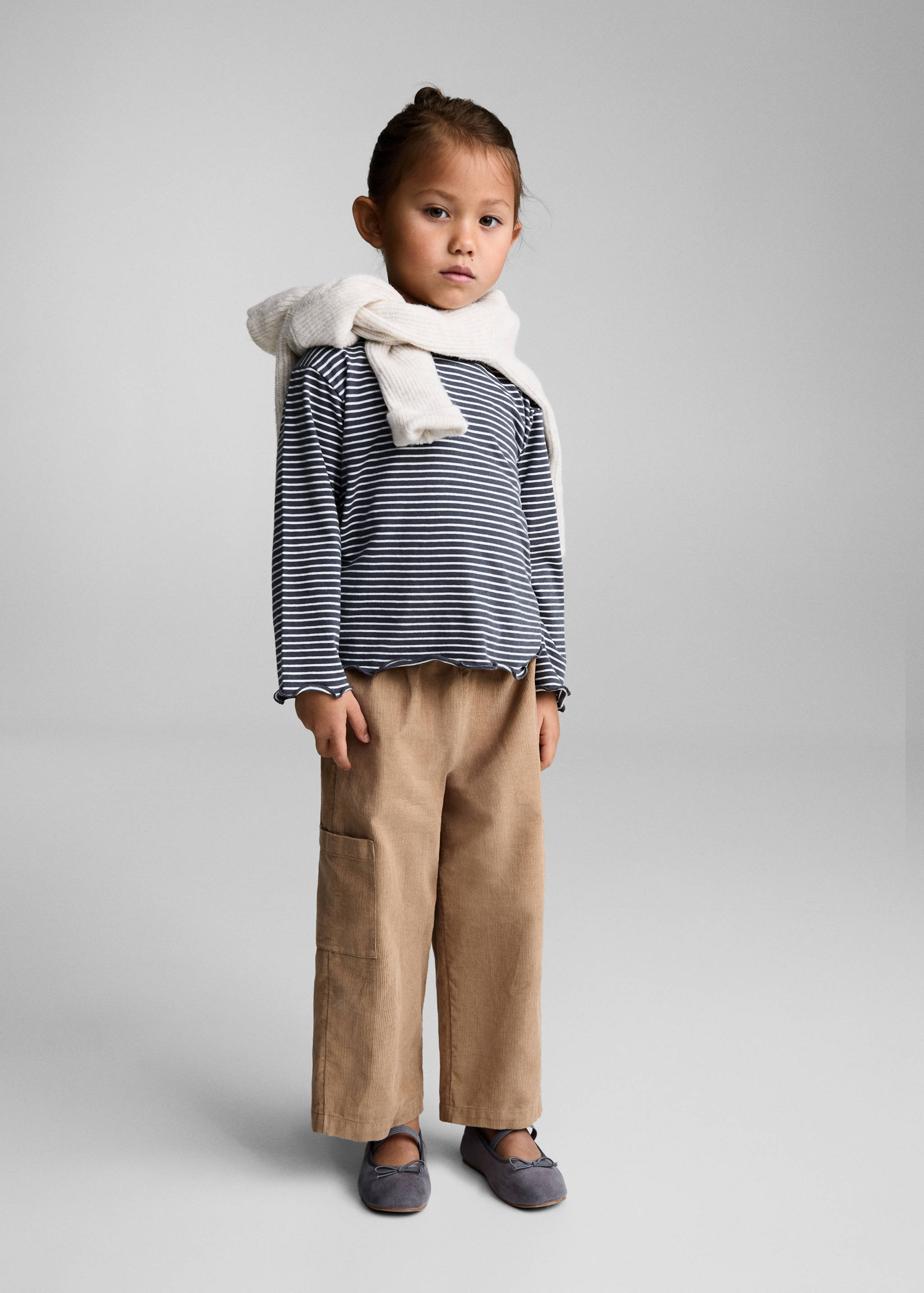 Striped cotton T-shirt - General plane