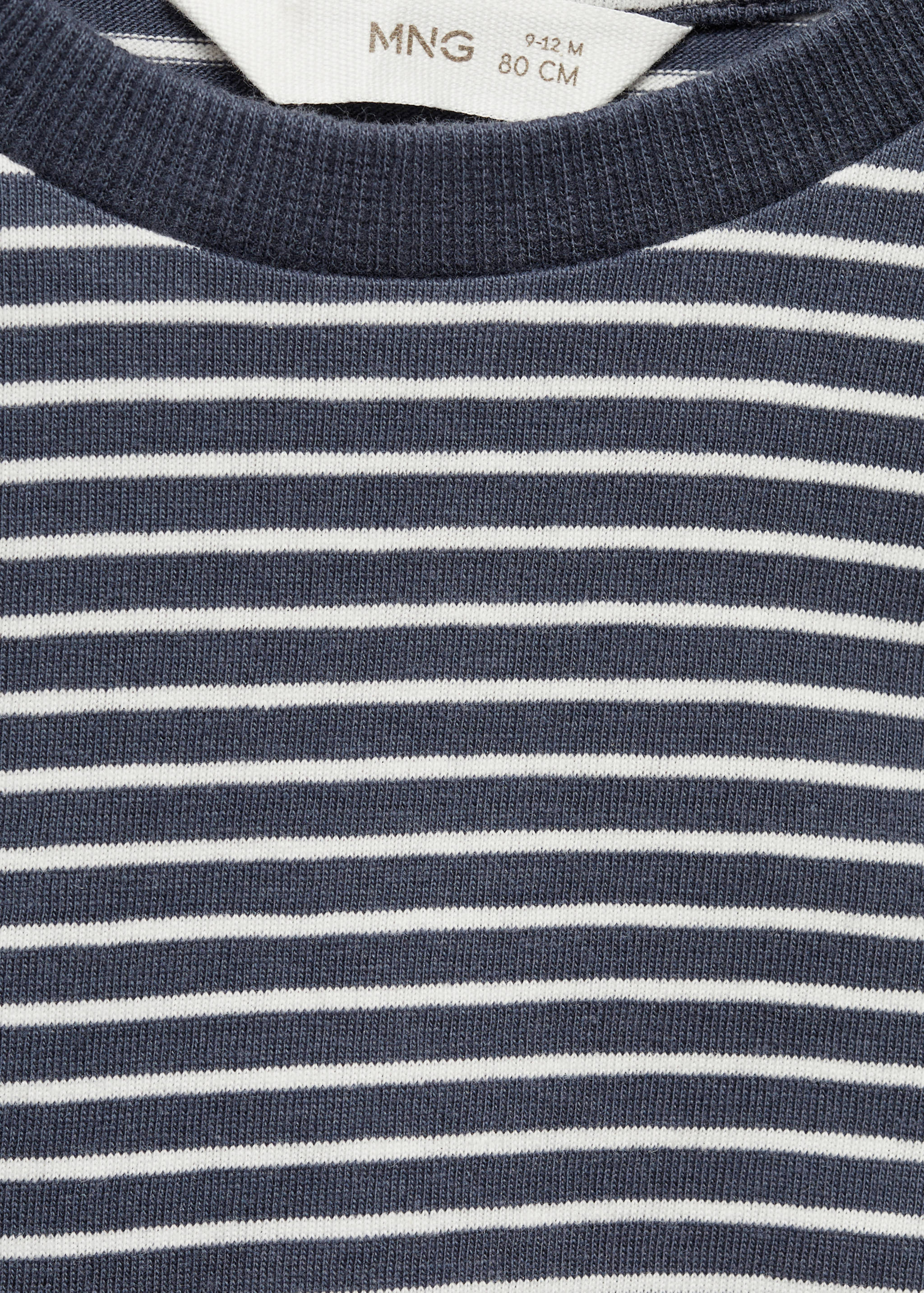 Striped cotton T-shirt - Details of the article 8