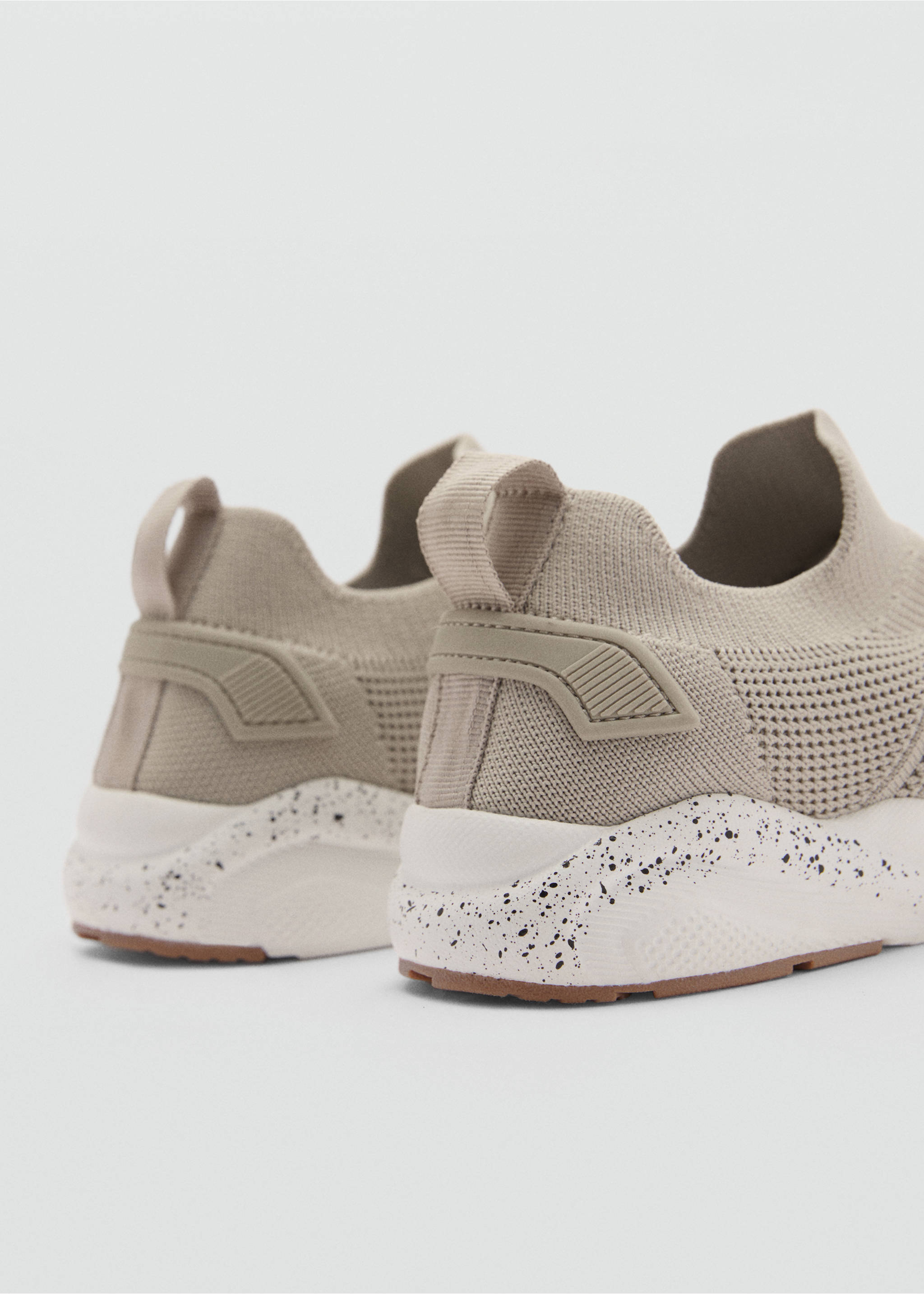 Sock sneakers - Details of the article 1, Grey. Ref: 77014759-00.