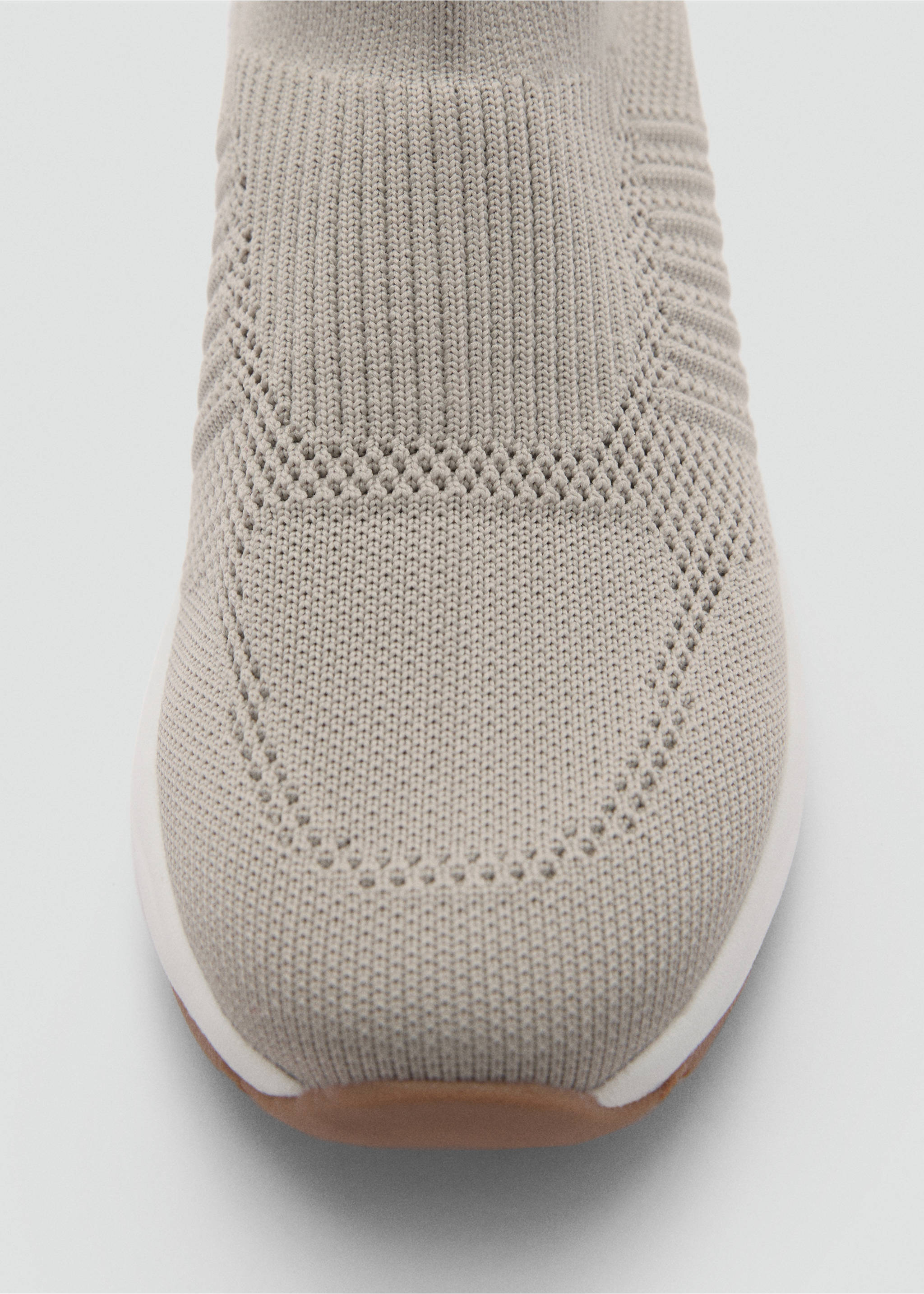 Sock sneakers - Details of the article 2, Grey. Ref: 77014759-00.