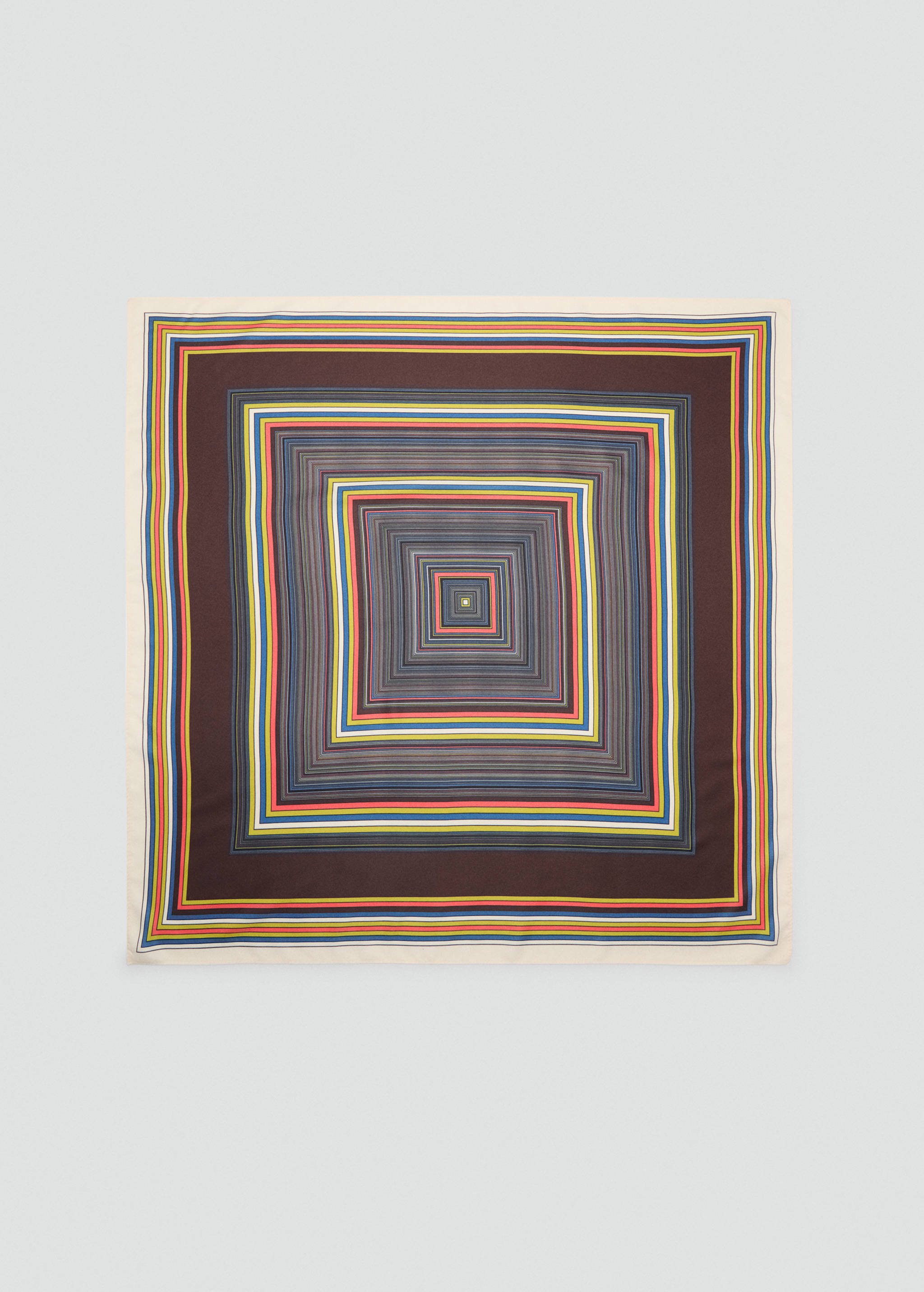 Foulard imprimé à rayures - Article sans modèle