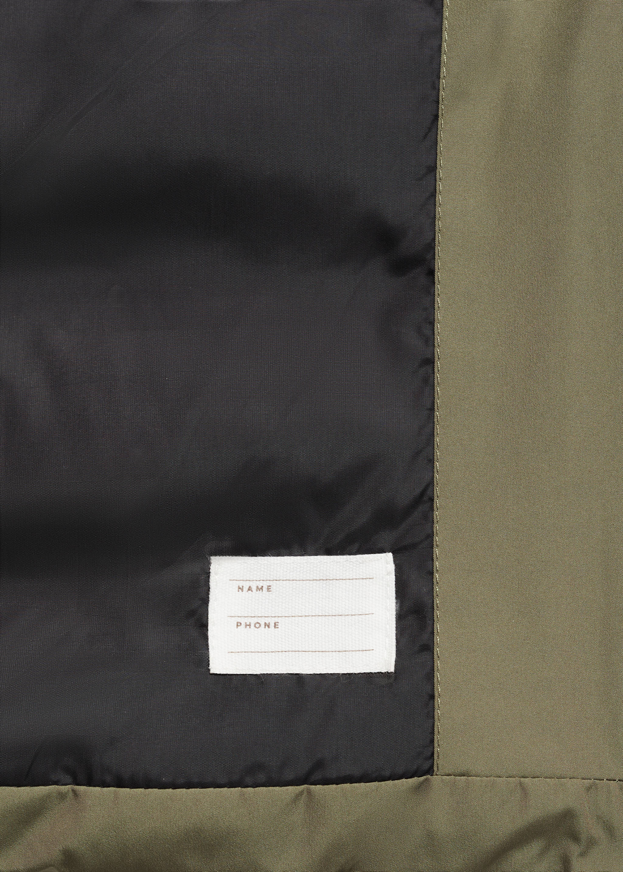 Pocket quilted jacket - Details of the article 0