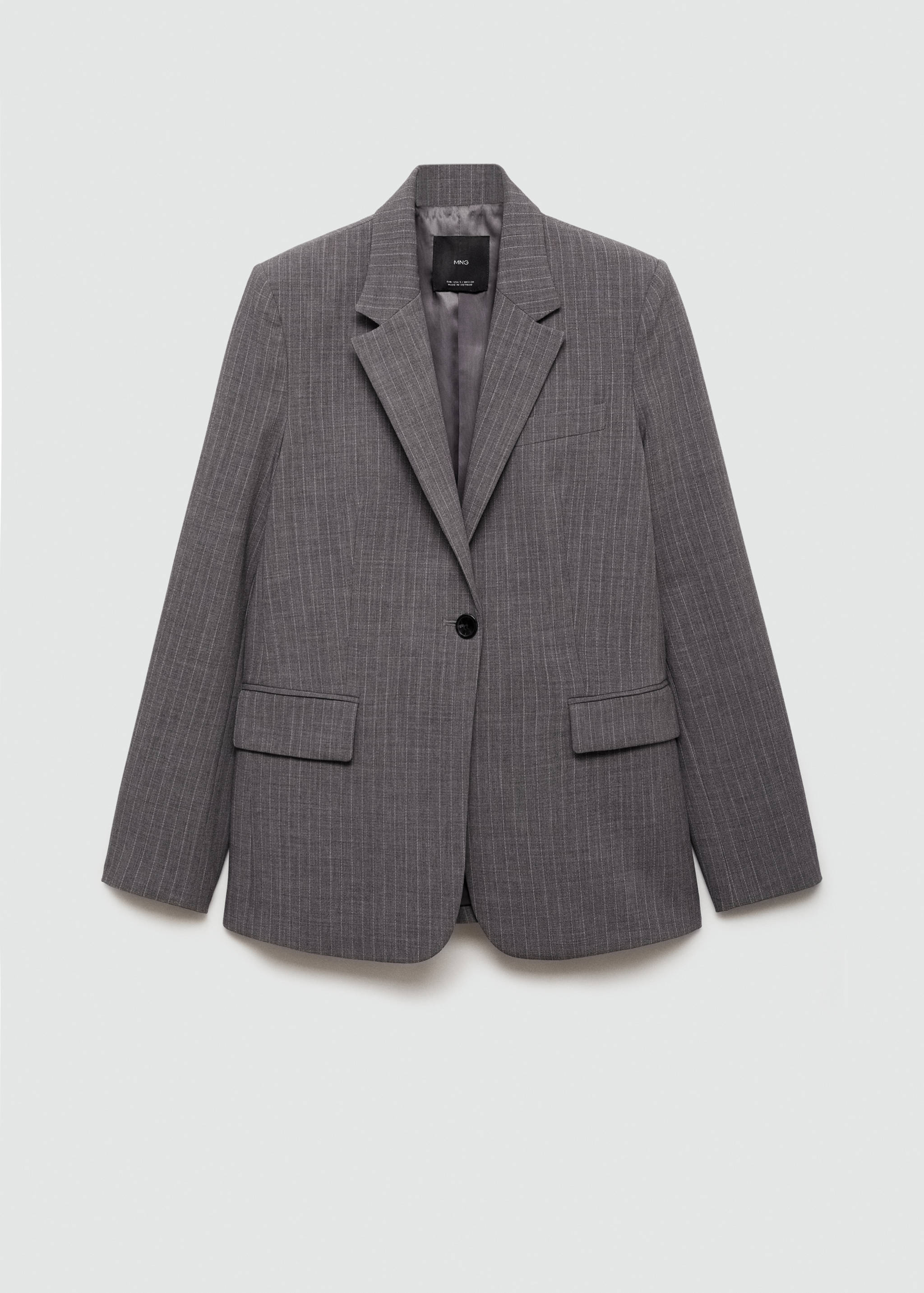 Blazer costume rayures tennis - Article sans modèle