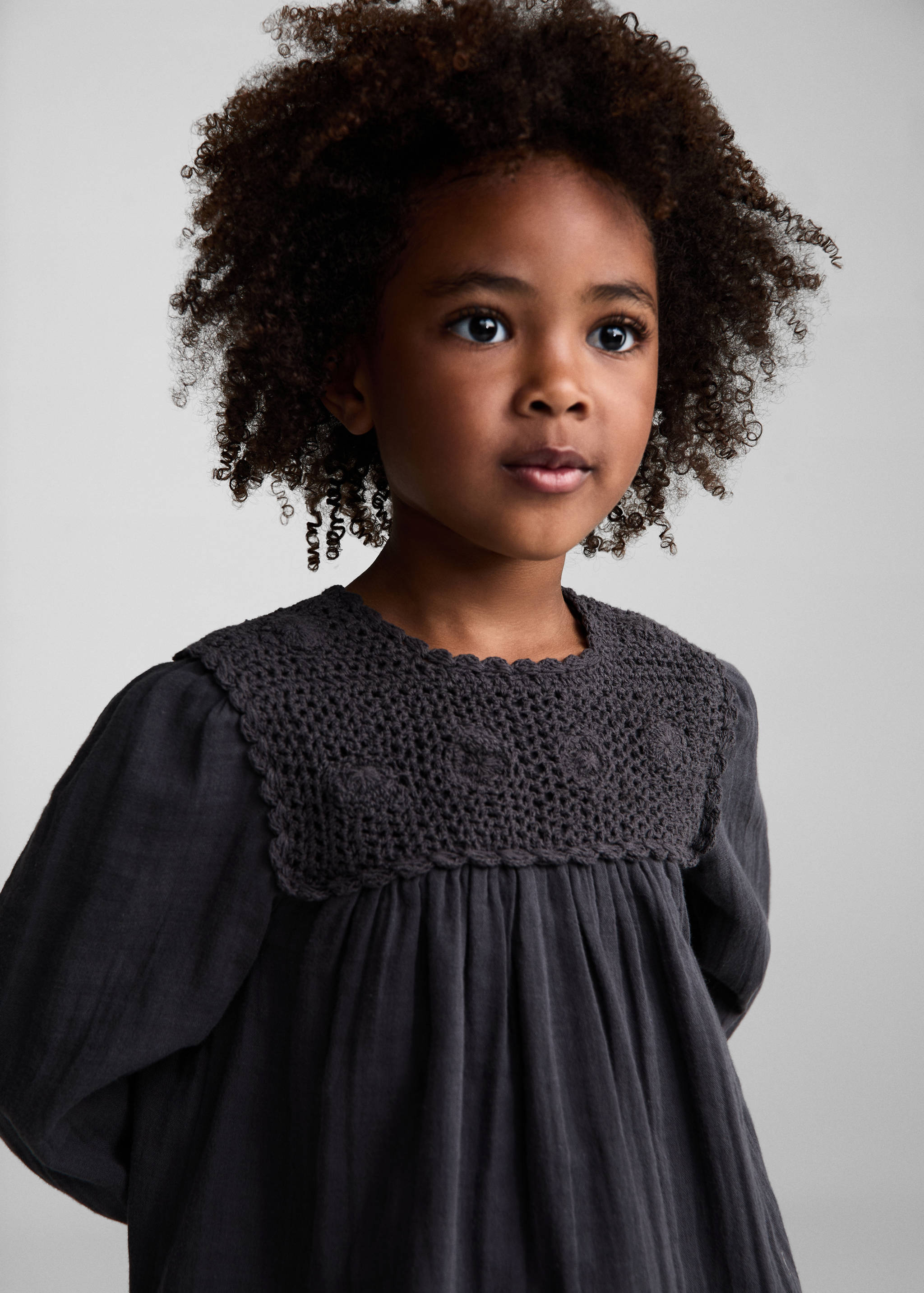 Crochet panel dress - Details of the article 1