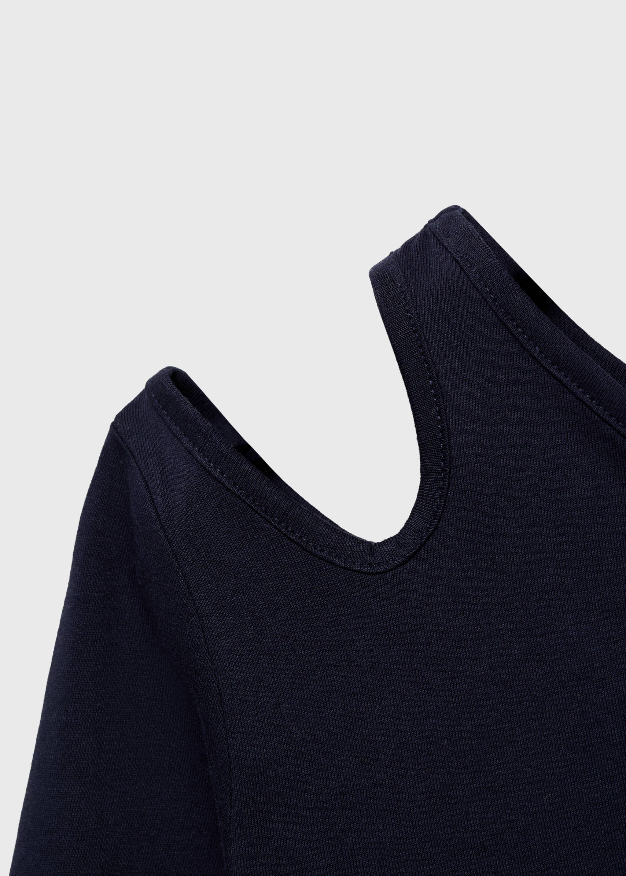 Camiseta algodón asimétrica - Detalle del artículo 0