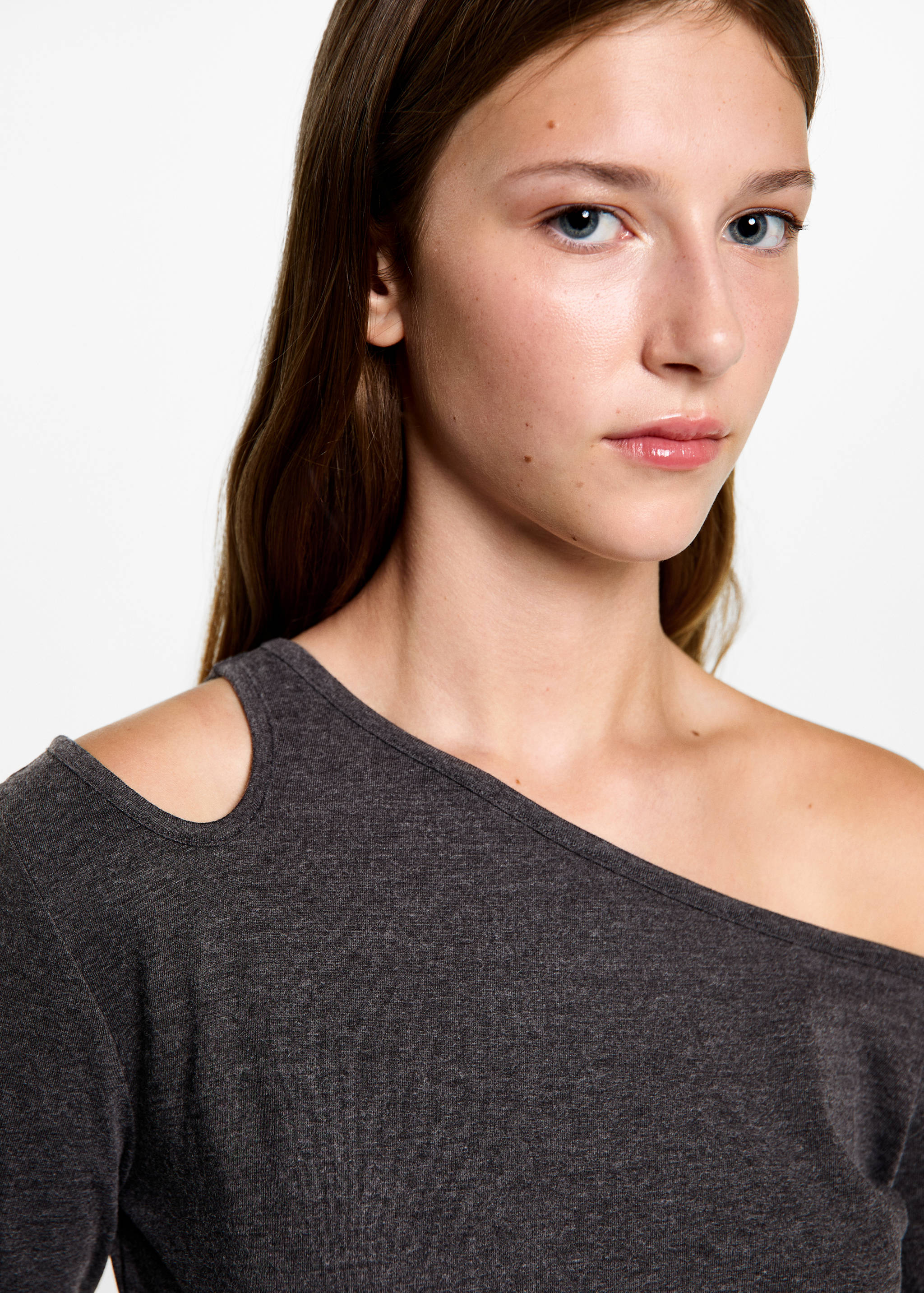 Camiseta algodón asimétrica - Detalle del artículo 1