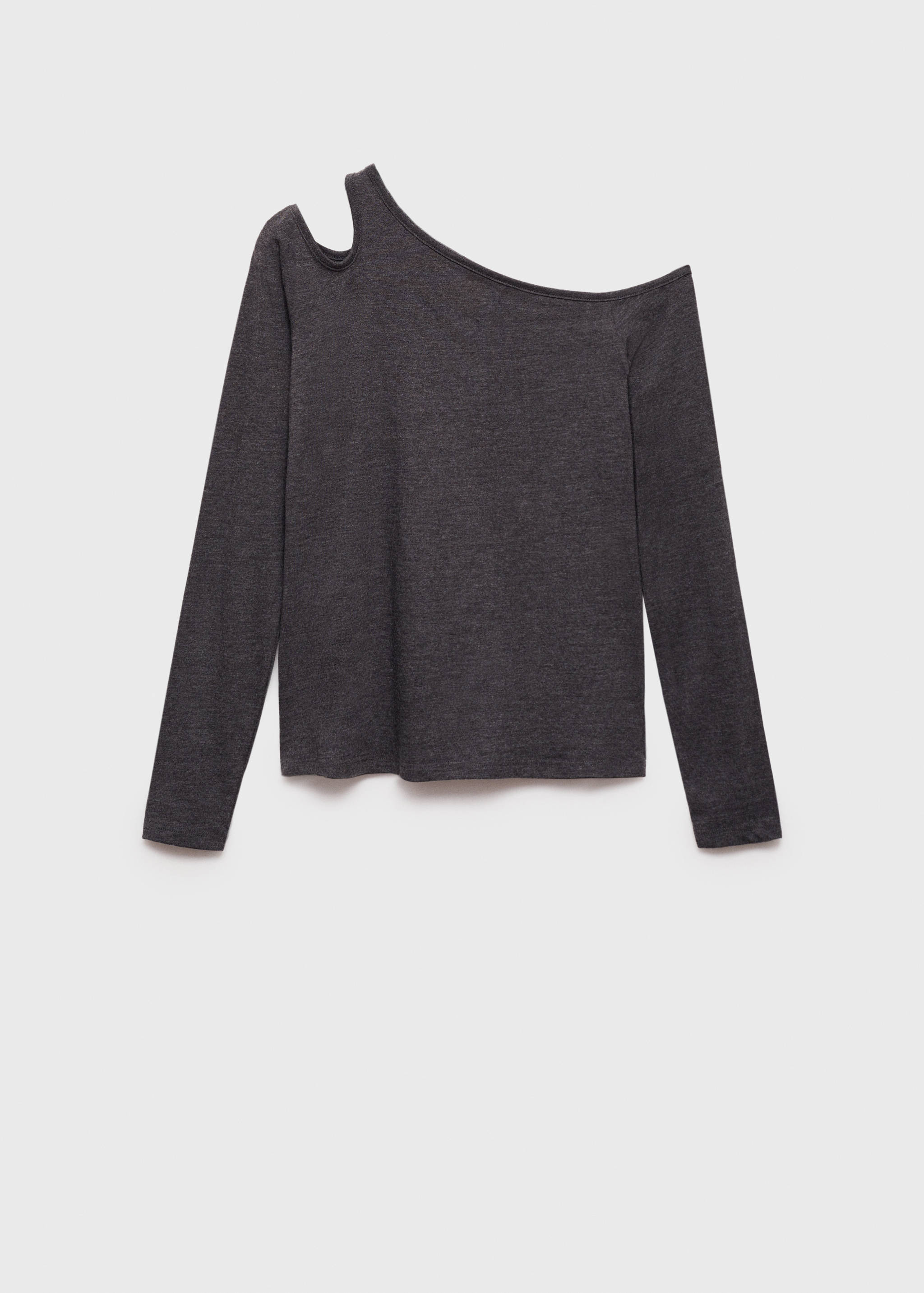 Camiseta algodón asimétrica - Artículo sin modelo