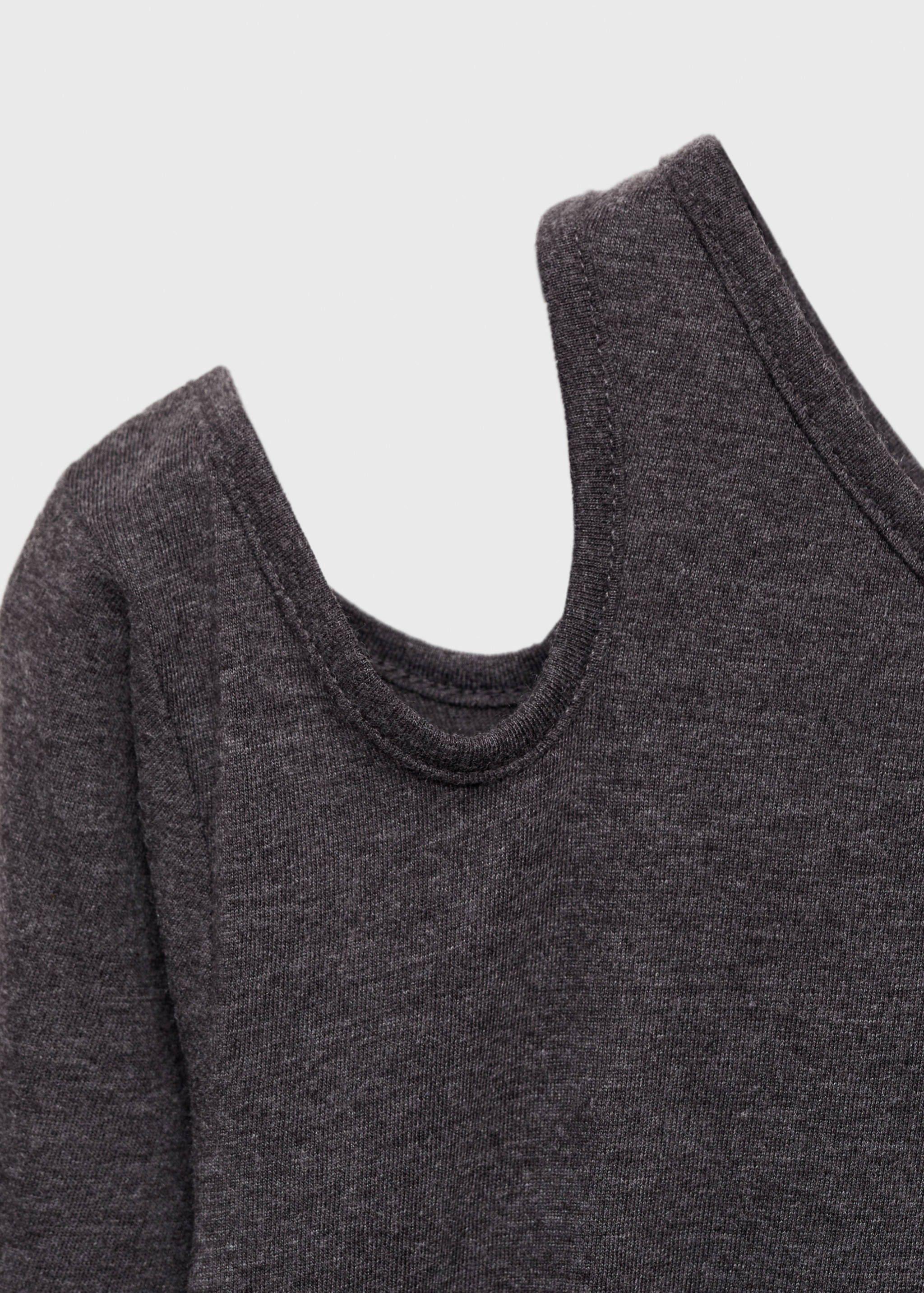 Camiseta algodón asimétrica - Detalle del artículo 8