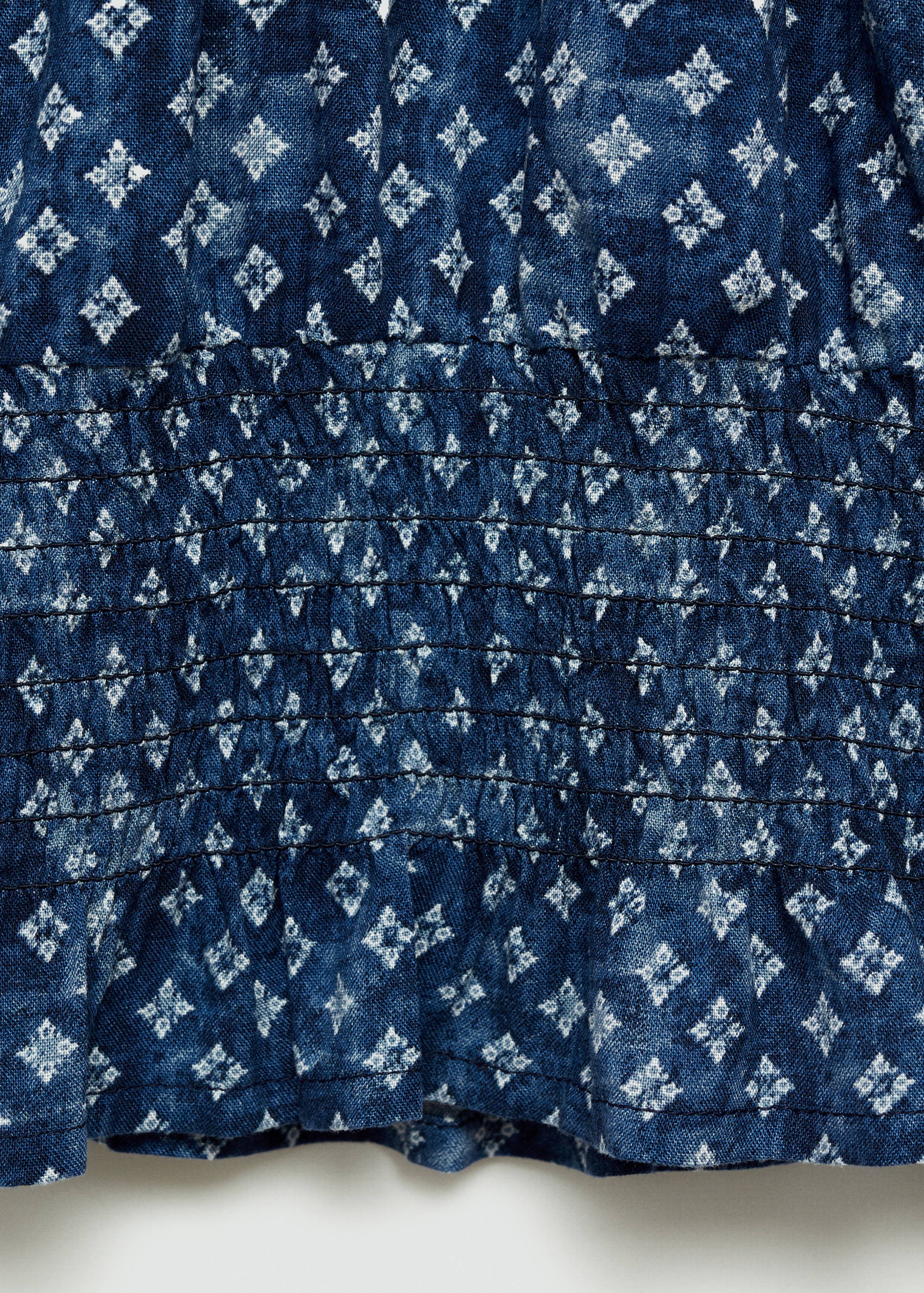 Blusa estampada fruncido - Detalle del artículo 8