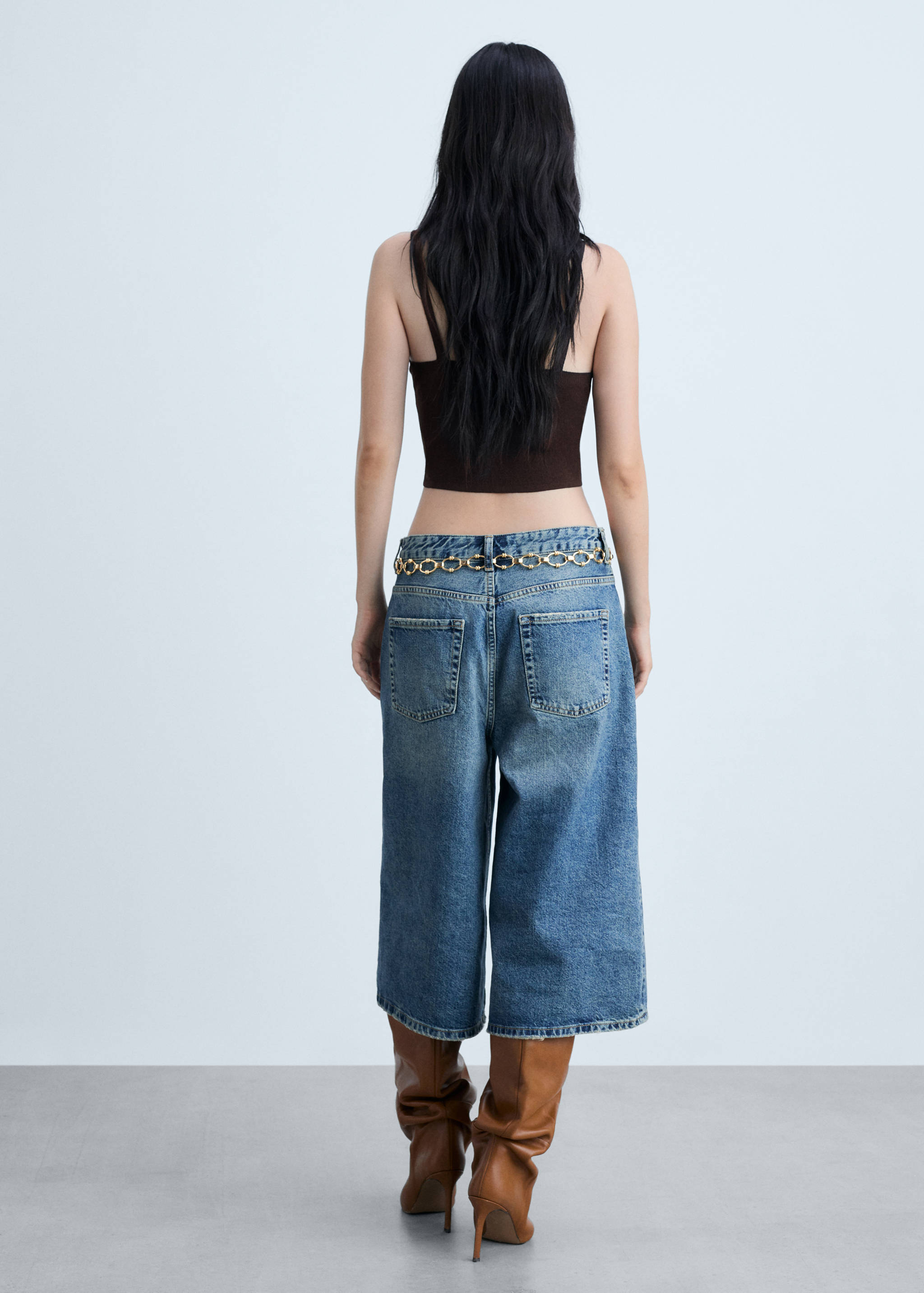 Crop top maille - Verso de l’article