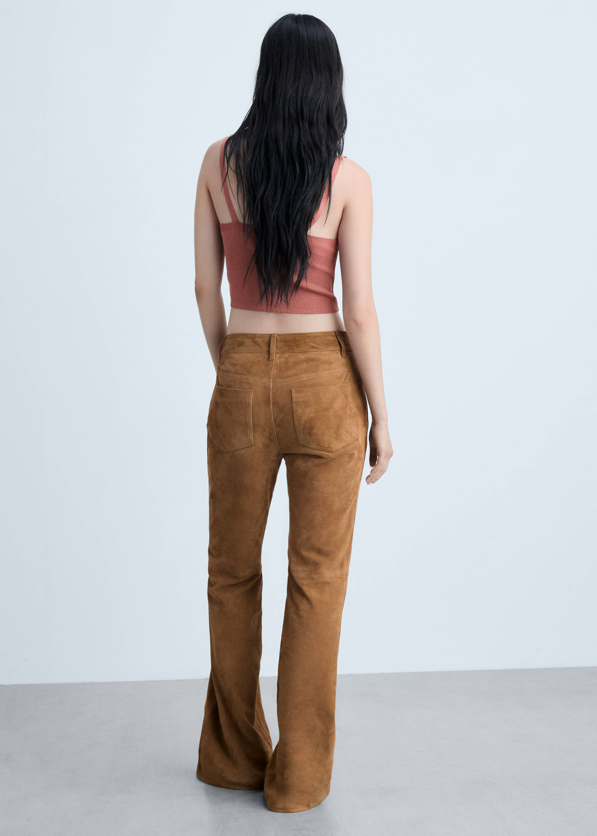 Crop top maille - Verso de l’article