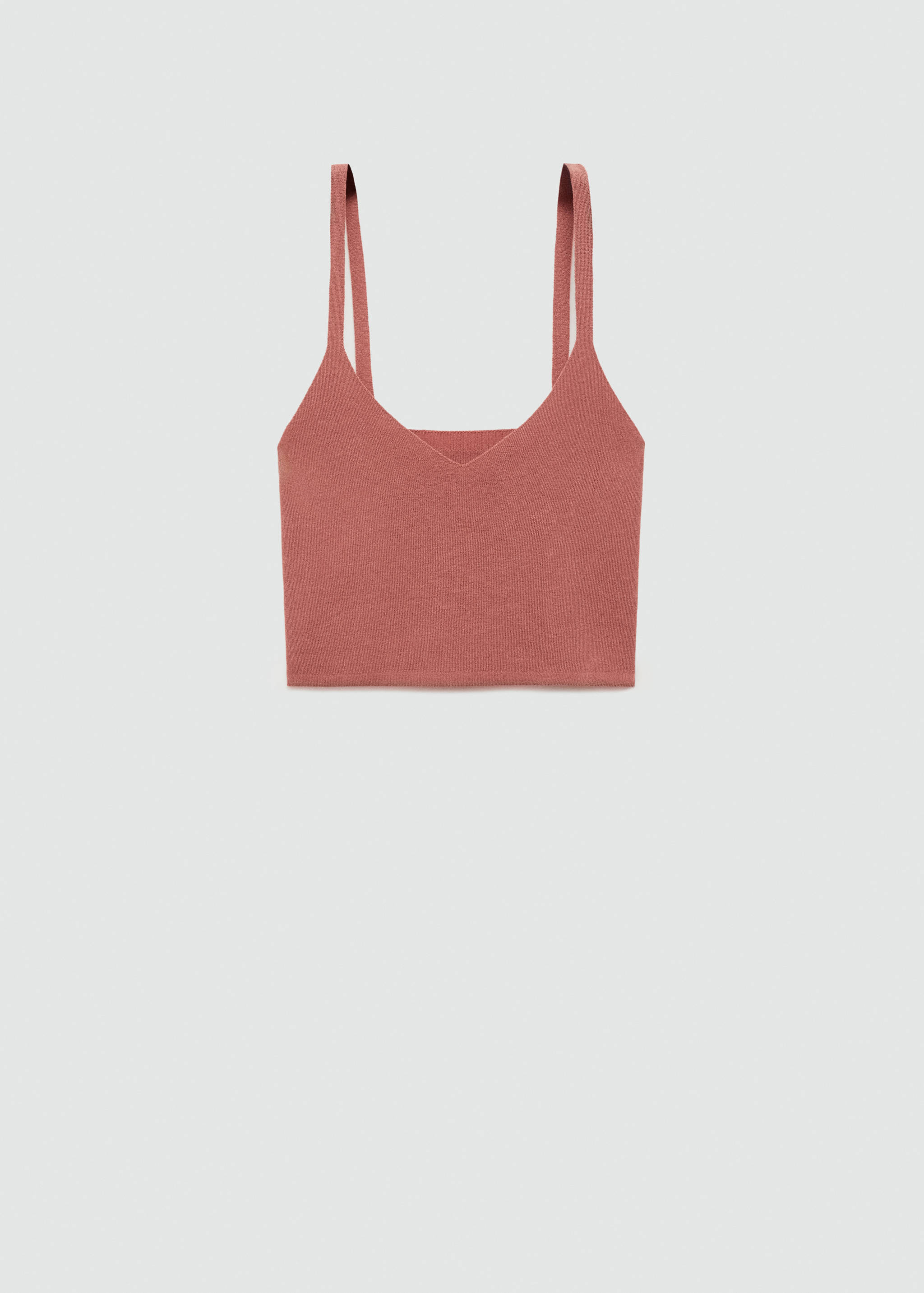 Úpletový top crop - Zboží bez modelu