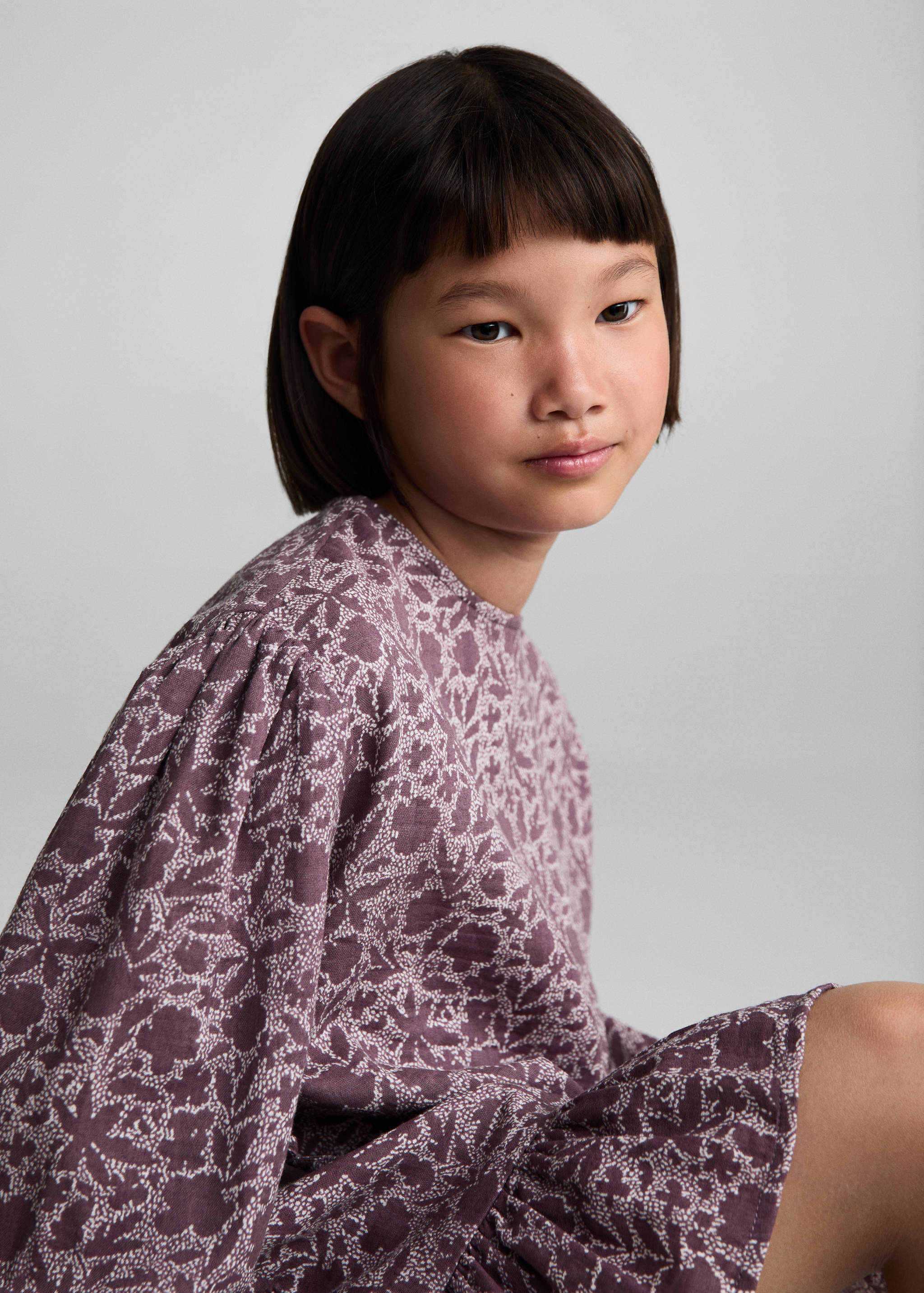 Floral print blouse - Details of the article 1