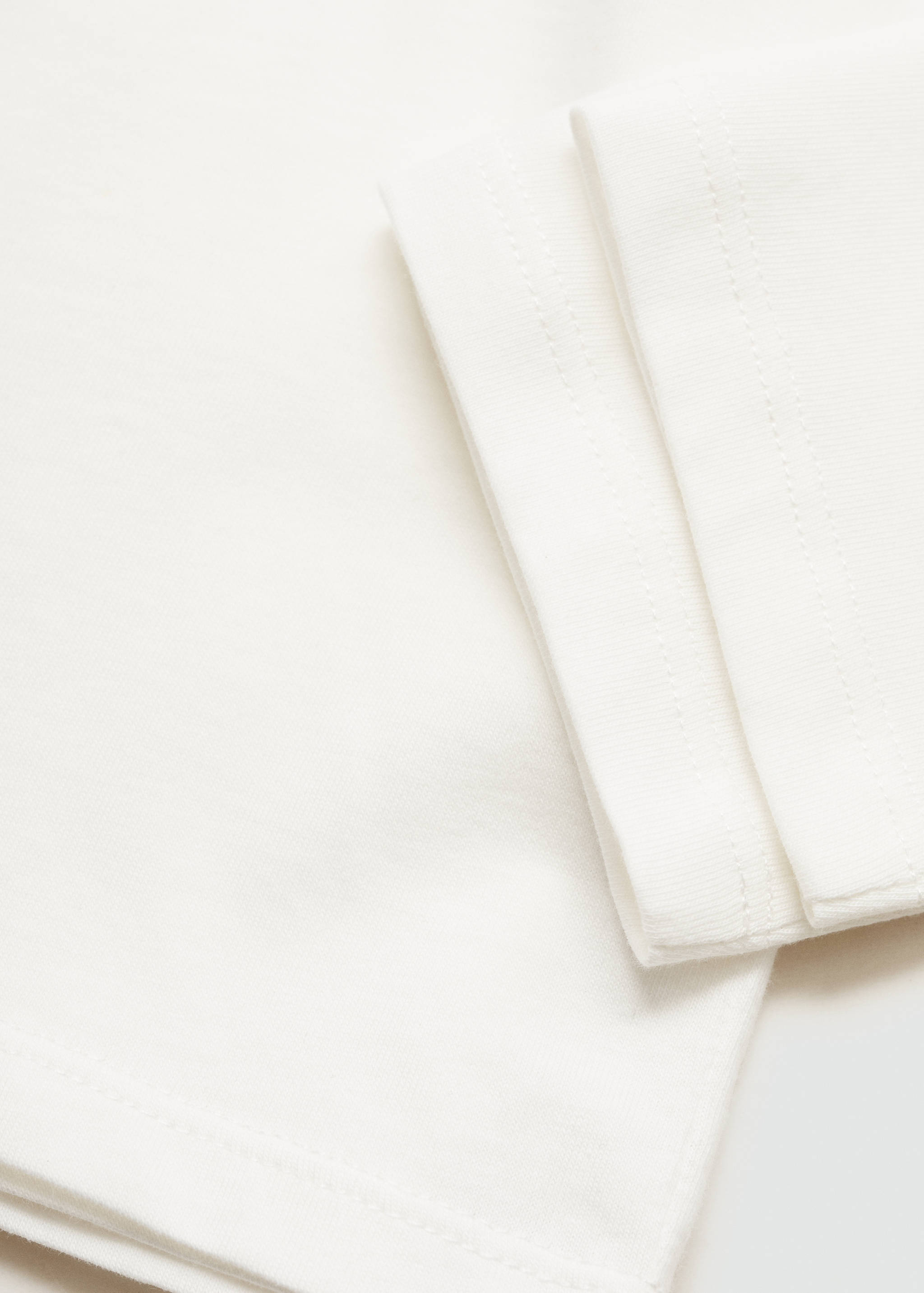 T-shirt with studded ruffles - Details of the article 0