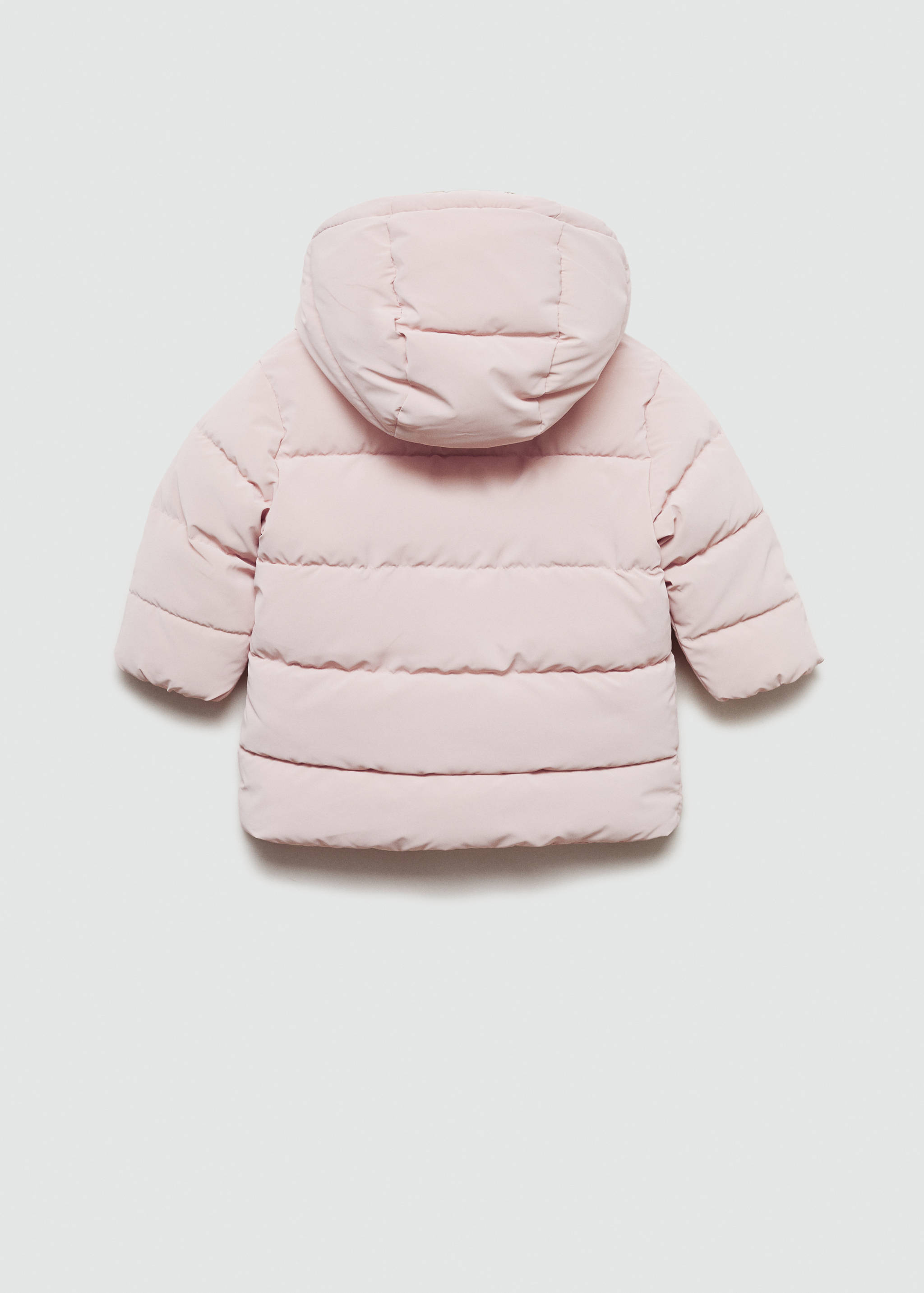 Steppanorak mit Innenfutter aus Plüsch - Rückseite des Artikels