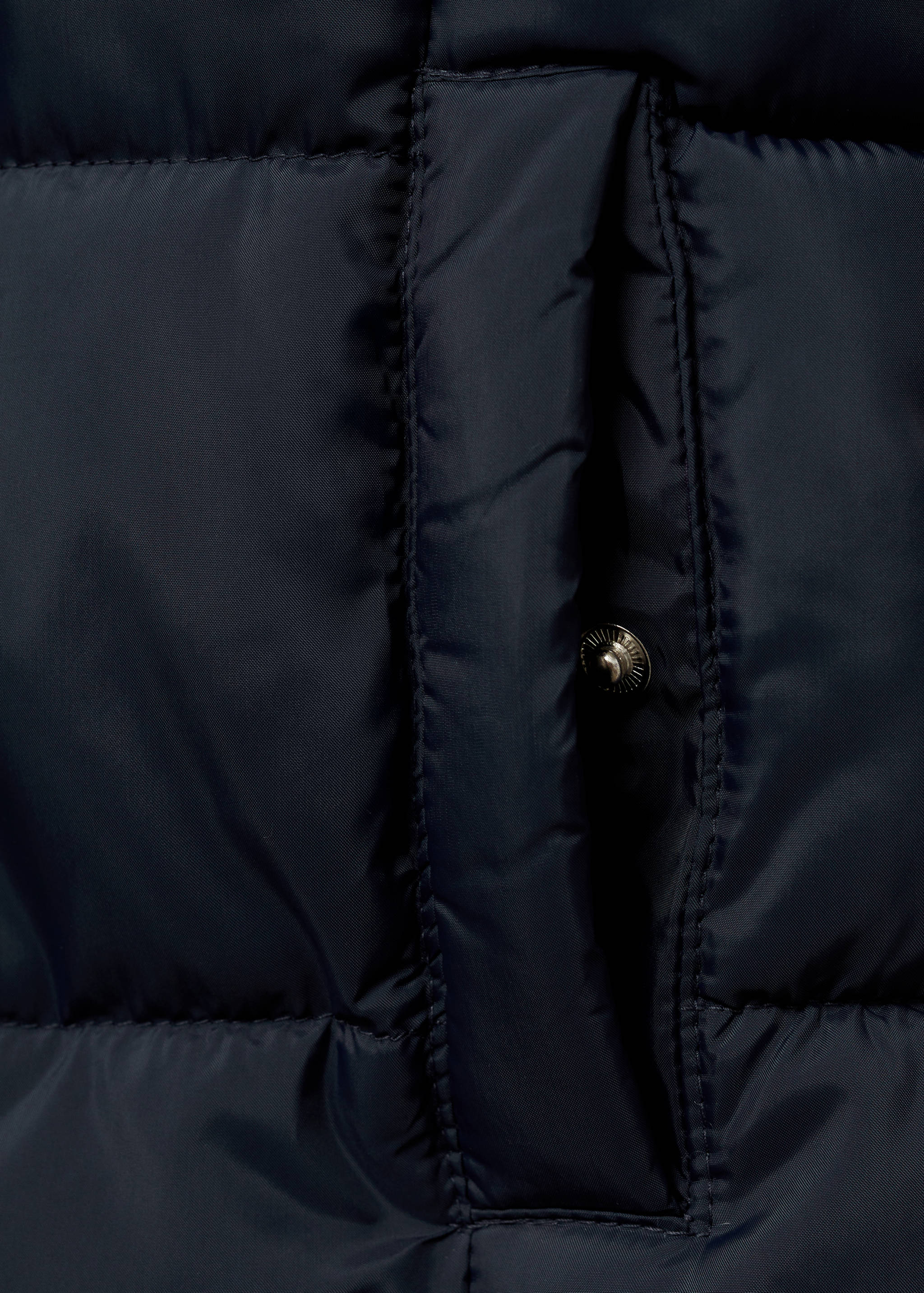Hood puffer coat - Details of the article 0