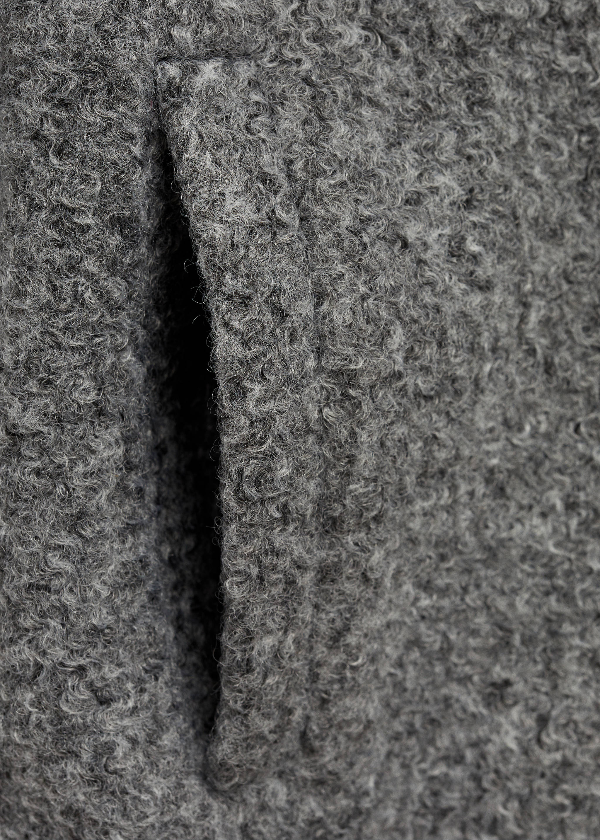 Bomber jacket - Details of the article 0, Grey. Ref: 77015635-00.