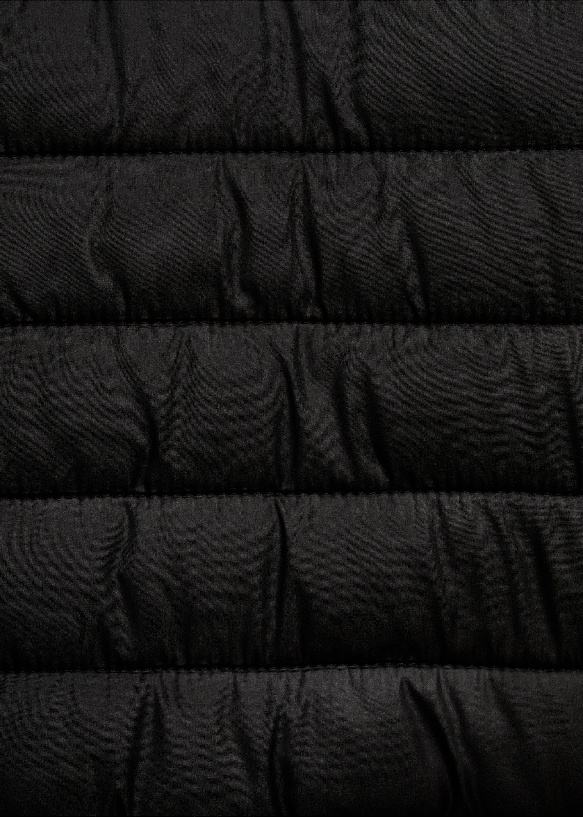Pocket quilted jacket - Details of the article 0, Black. Ref: 77015636-00.