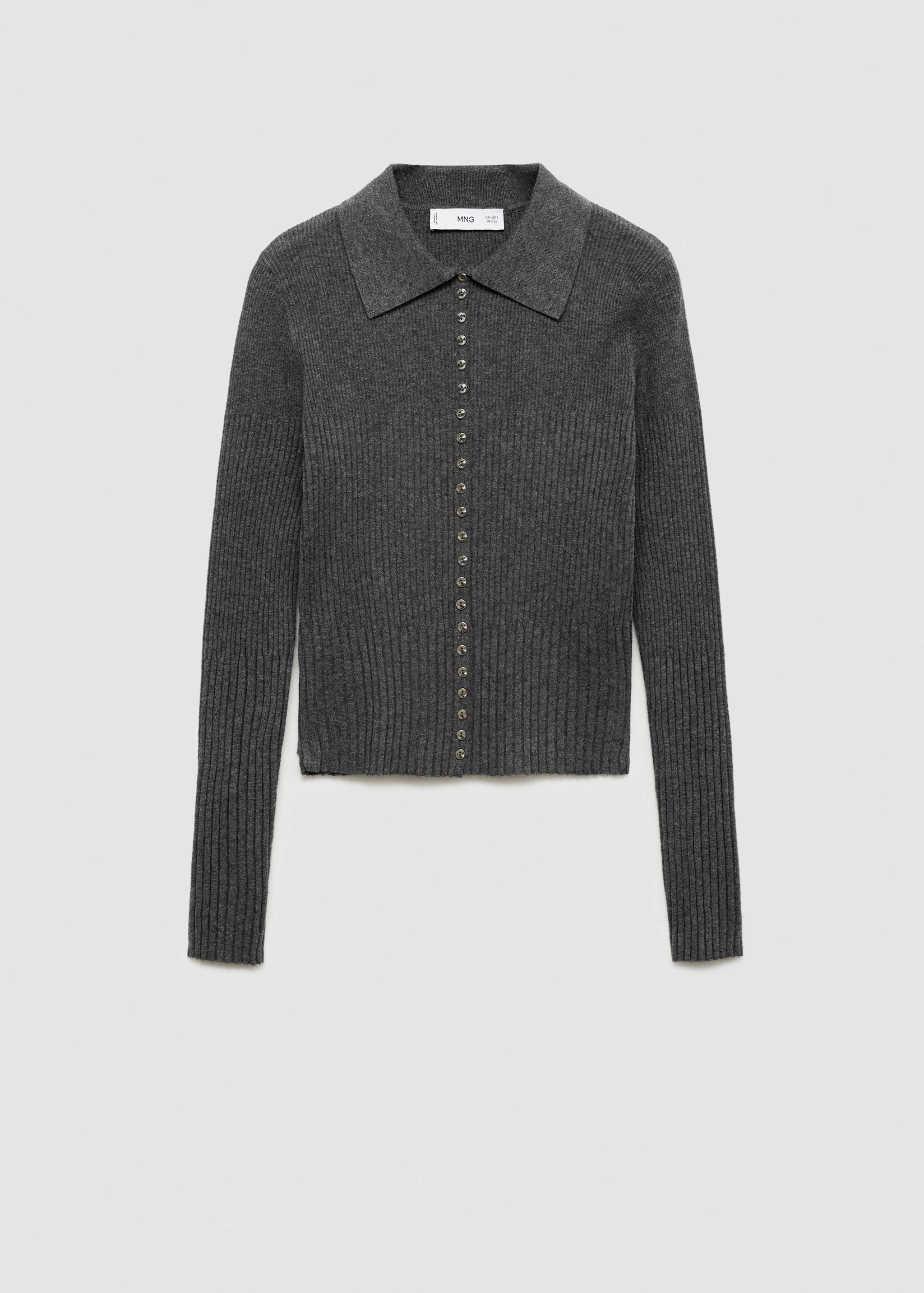 Decorative button sweater - Article without model
