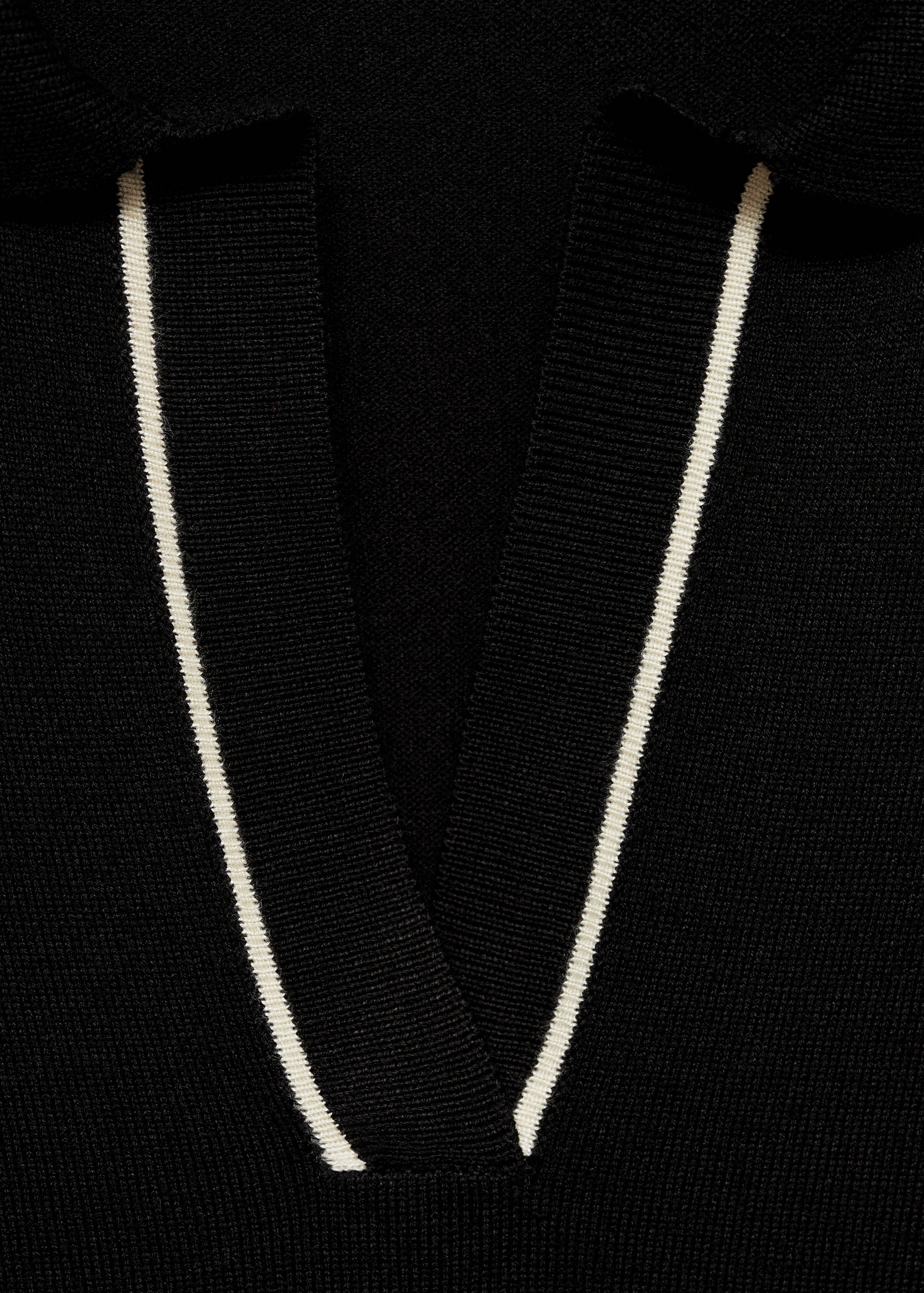 Stickad tröja polokrage - Detaljer om artikeln 8