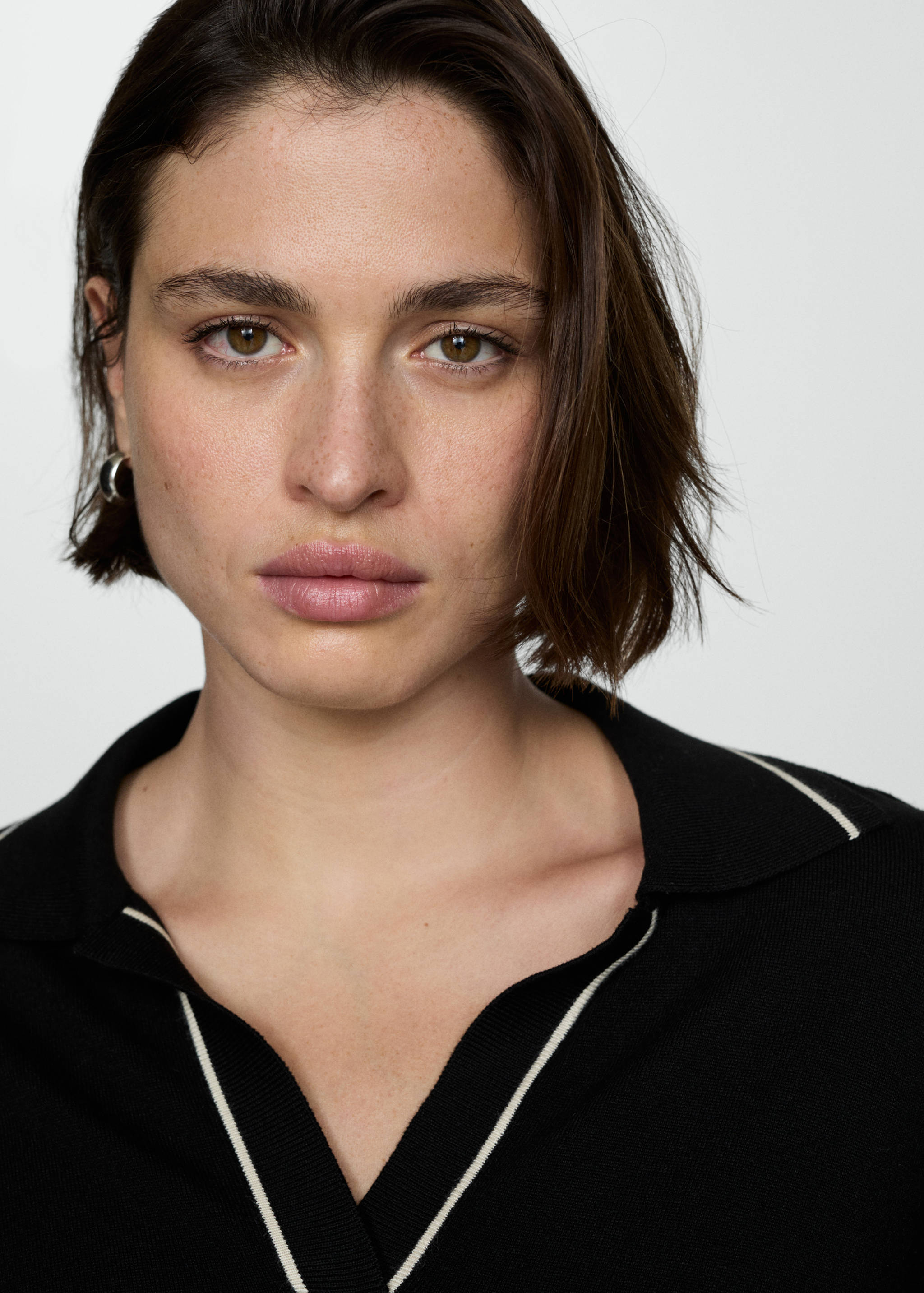 Stickad tröja polokrage - Detaljer om artikeln 4