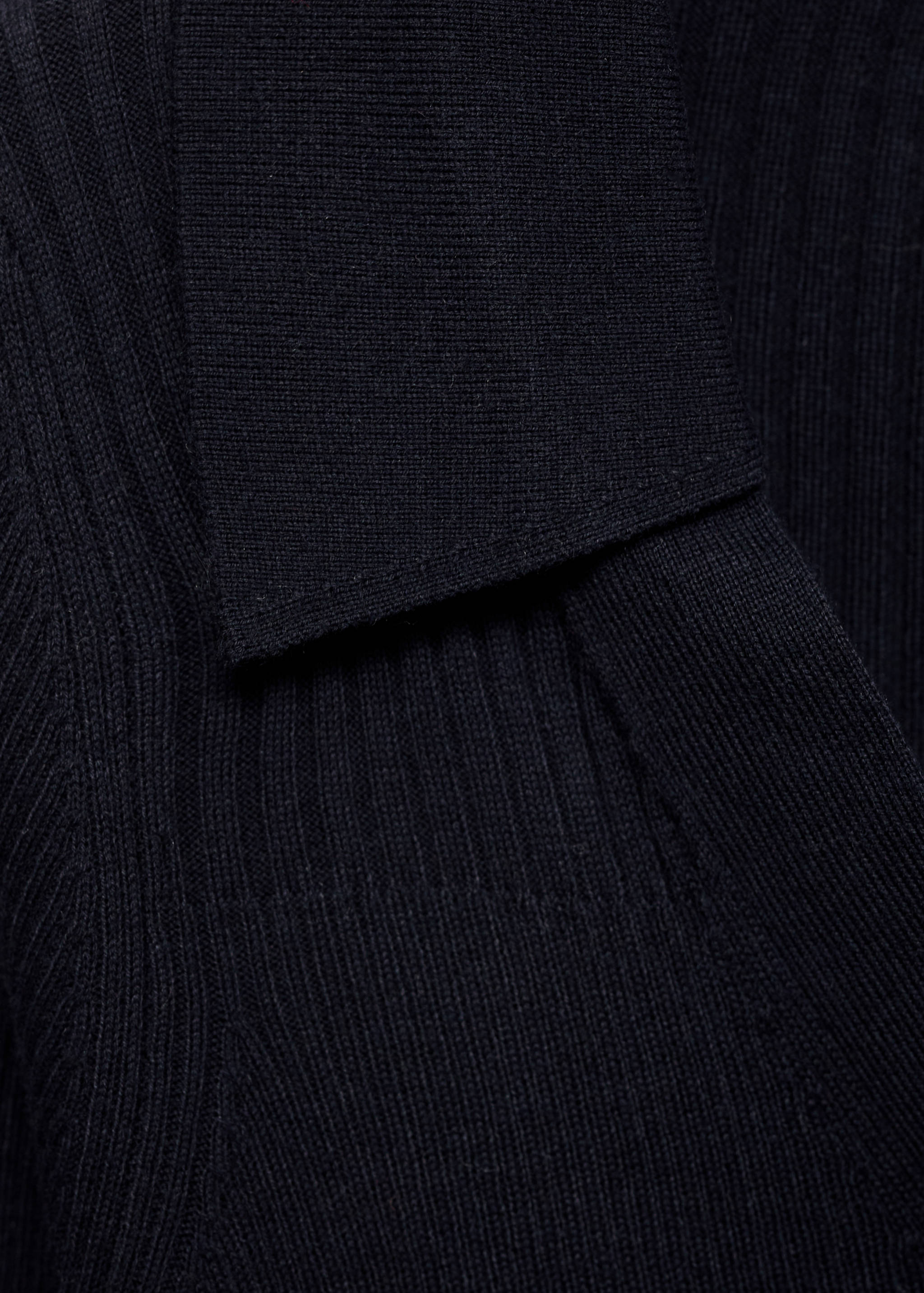 Pull-over maille côtelée boutons - Détail de l'article 0