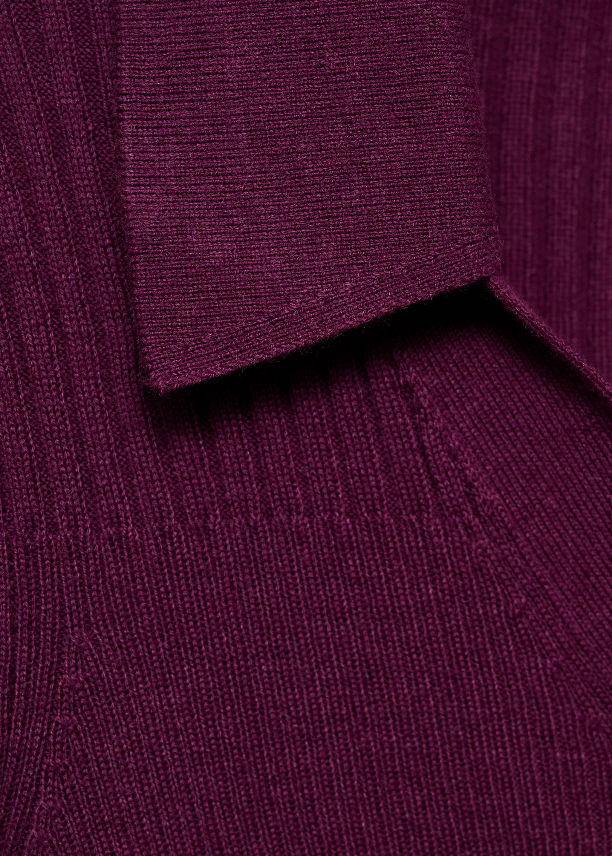 Pull-over maille côtelée boutons - Détail de l'article 0