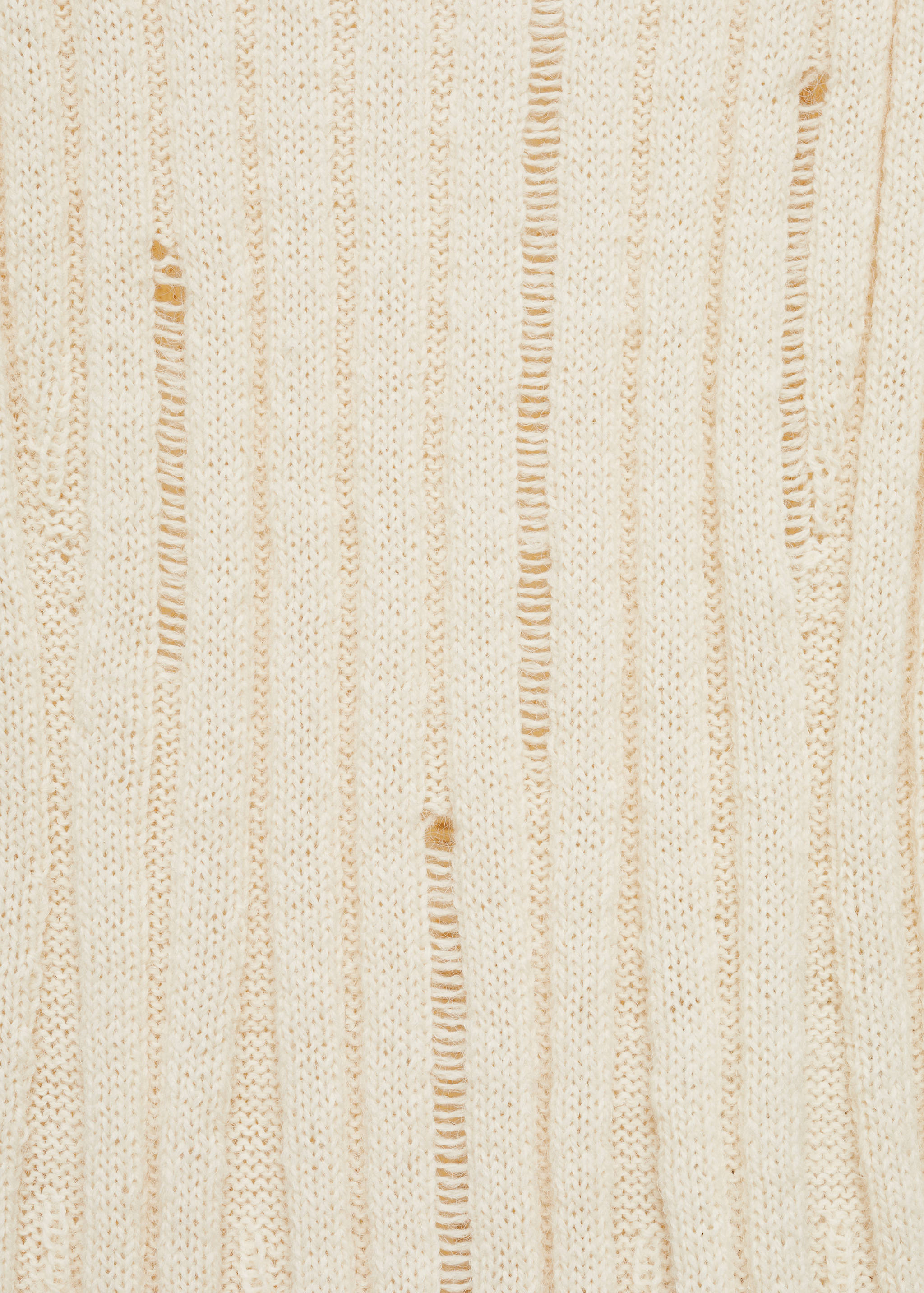 Ribbed knitted sweater - Details of the article 0