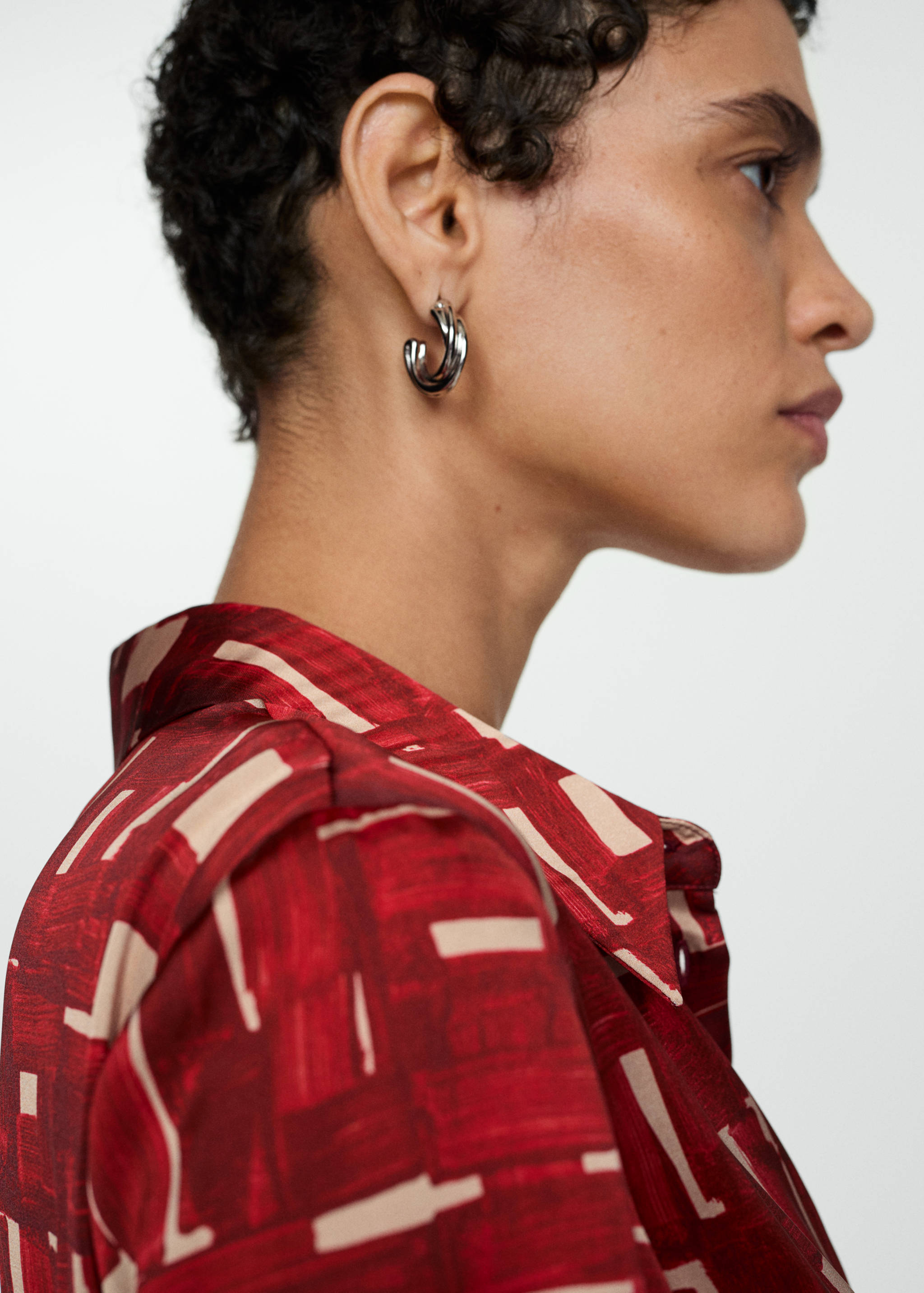 Robe chemisier imprimée - Détail de l'article 1